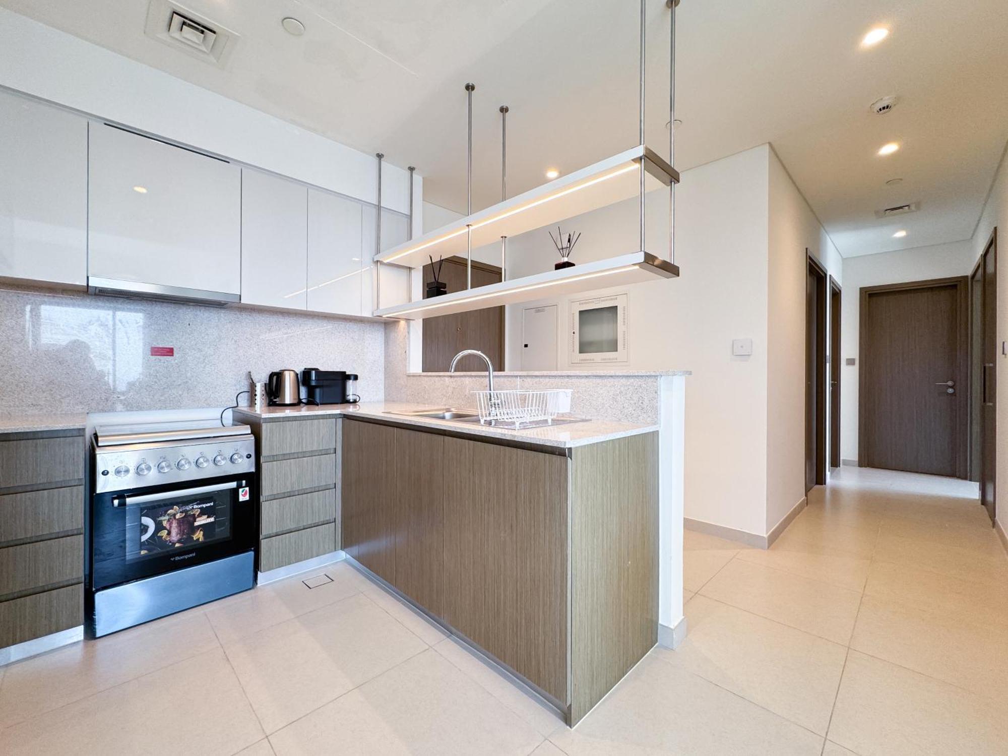 Apartment Brown Stone - Fountain & Burj Khalifa View *