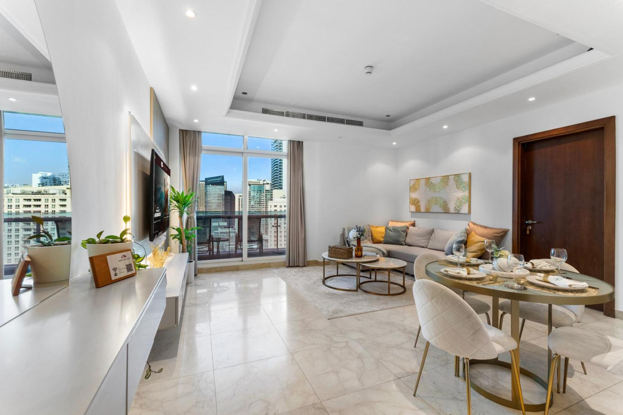 Elegant One Bed - Panoramic Marina Views - Near Jbr & *