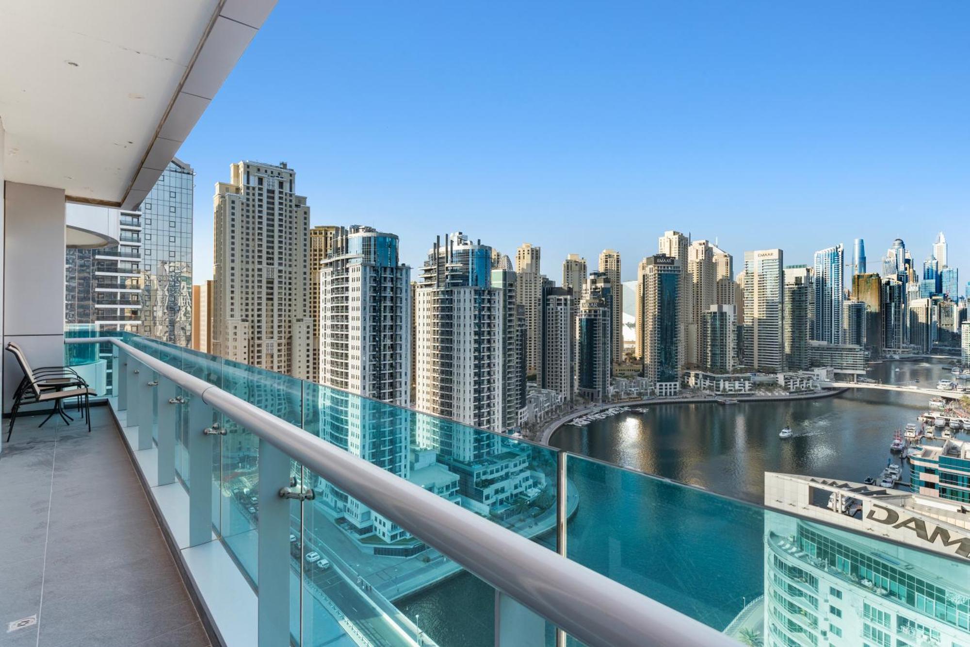 Elegant One Bed - Panoramic Marina Views - Near Jbr & Apartment *