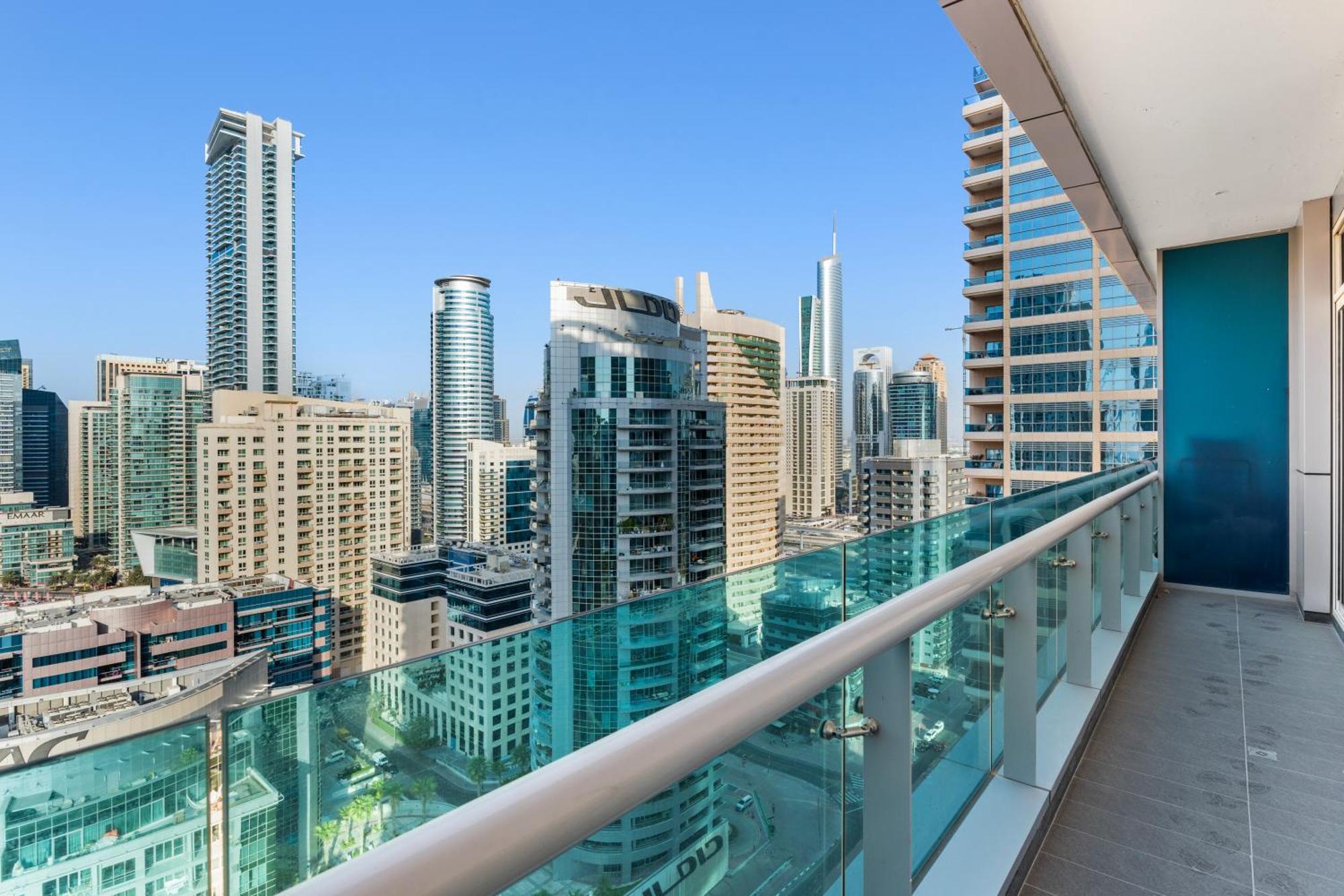 Apartment Elegant One Bed - Panoramic Marina Views - Near Jbr & Dubai