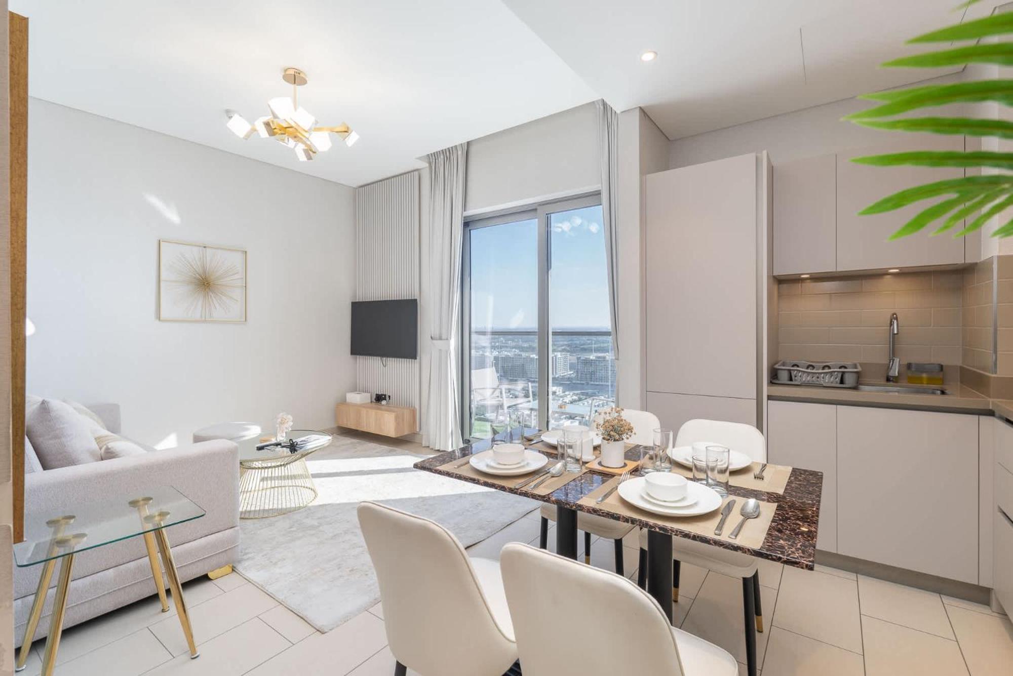 1 Bedroom In Sobha Creek Vistas Perfect For 3 Apartment Dubai