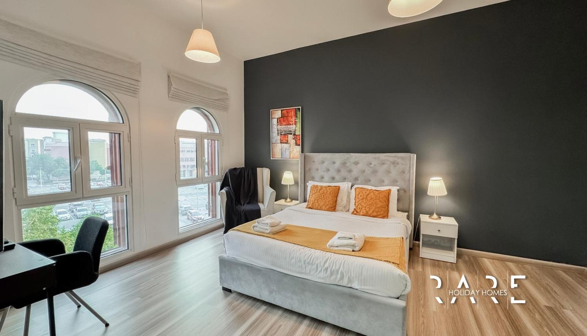 Apartment Rare Homes - Mediterranean Cluster - Near Ibn Battuta Mall - Discovery Garden - Building# Med 79 - R203