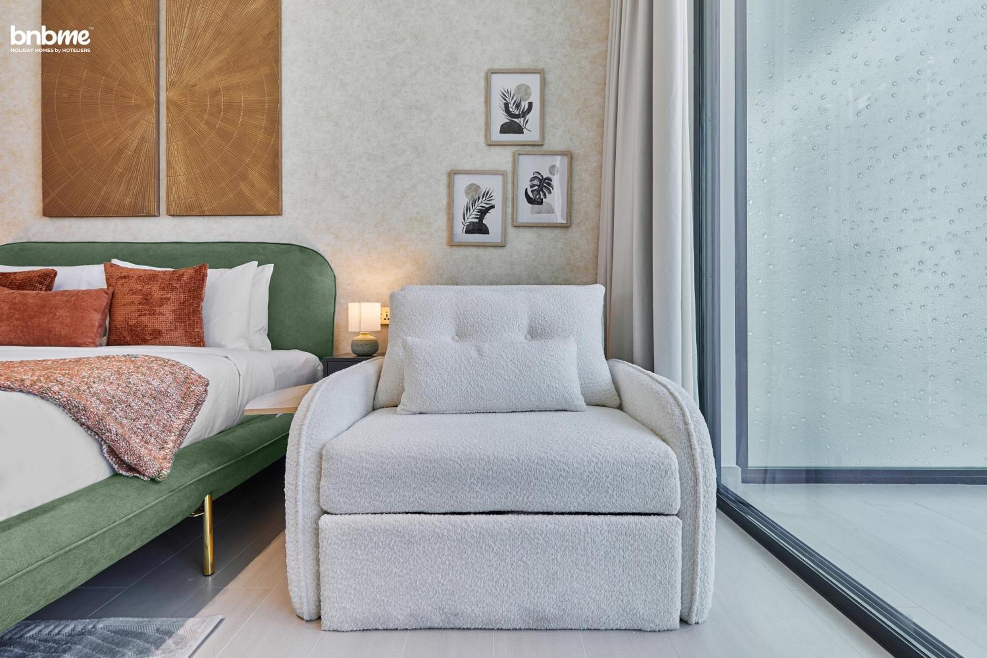 Bnbmehomes - Binghatti Lavender Apartment *