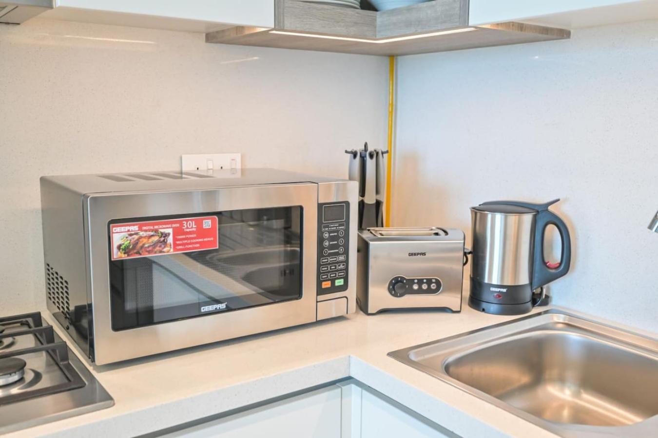 Apartamento Elegant 2br In Downtown Views - 1 Min To Mall Zabeel *