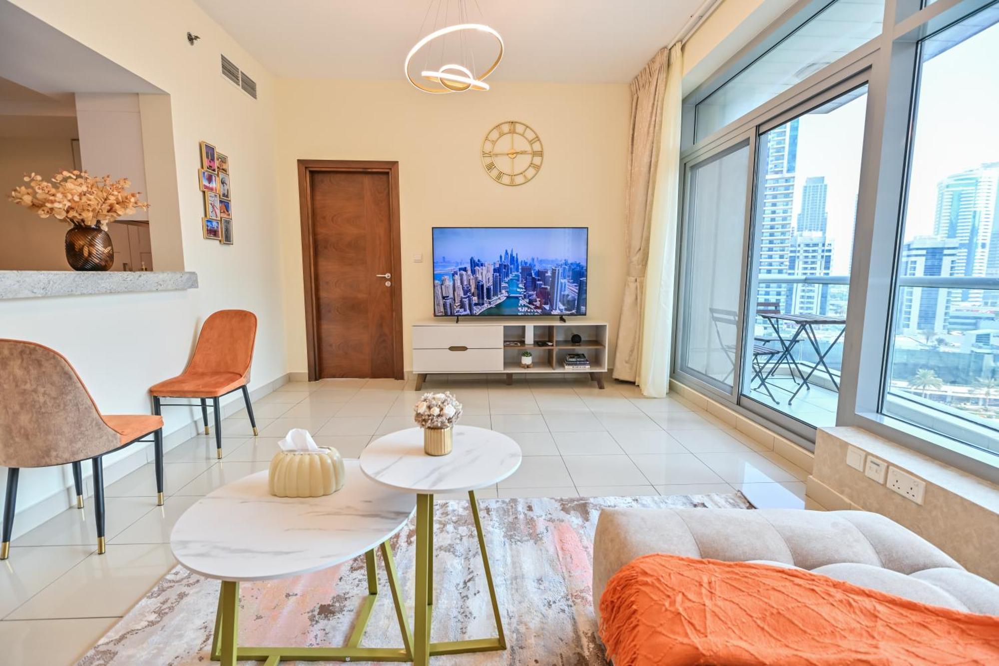 Luxury 1bhk With Marina Views Near Jbr Apartment *