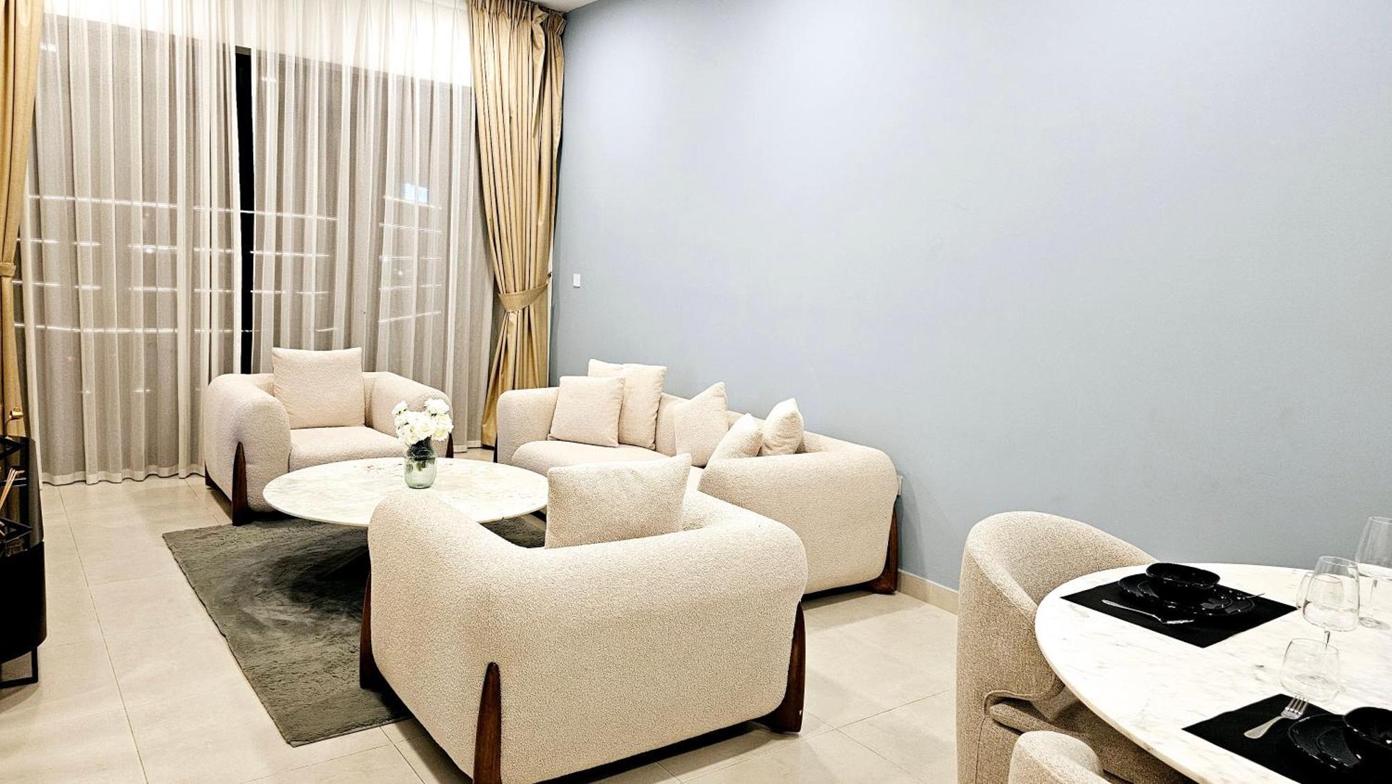 Elegant 2-bedroom With Private Balconies & En-suite Luxury In Meydan Avenue Apartment *