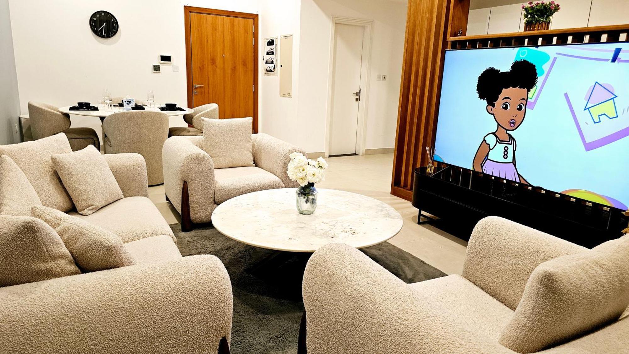 Elegant 2-bedroom With Private Balconies & En-suite Luxury In Meydan Avenue Apartment *