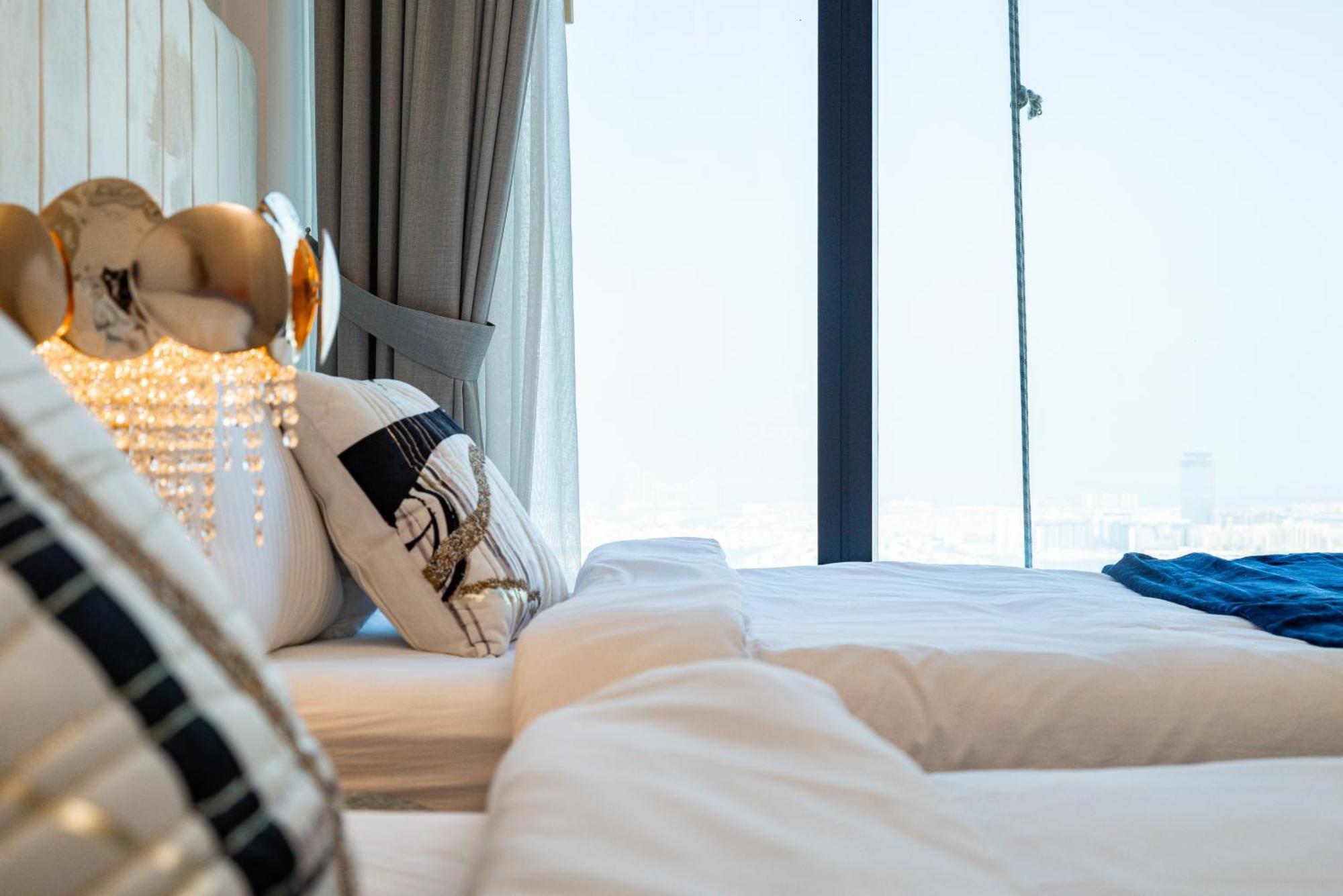 Daire Panoramic Sea & Palm Views 2br Address Jbr