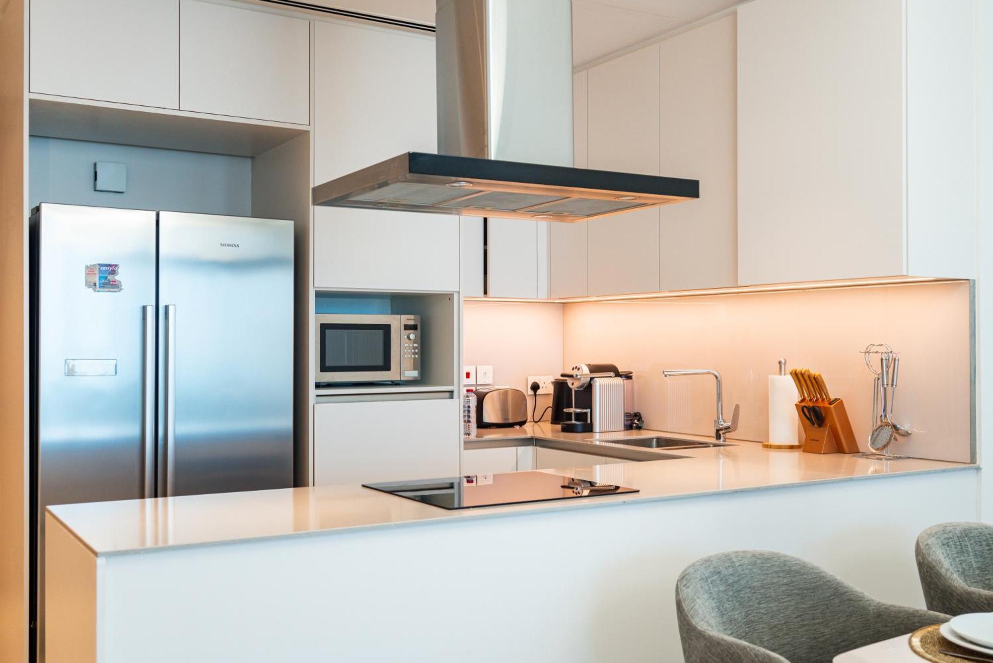 Daire Panoramic Sea & Palm Views 2br Address Jbr Dubai