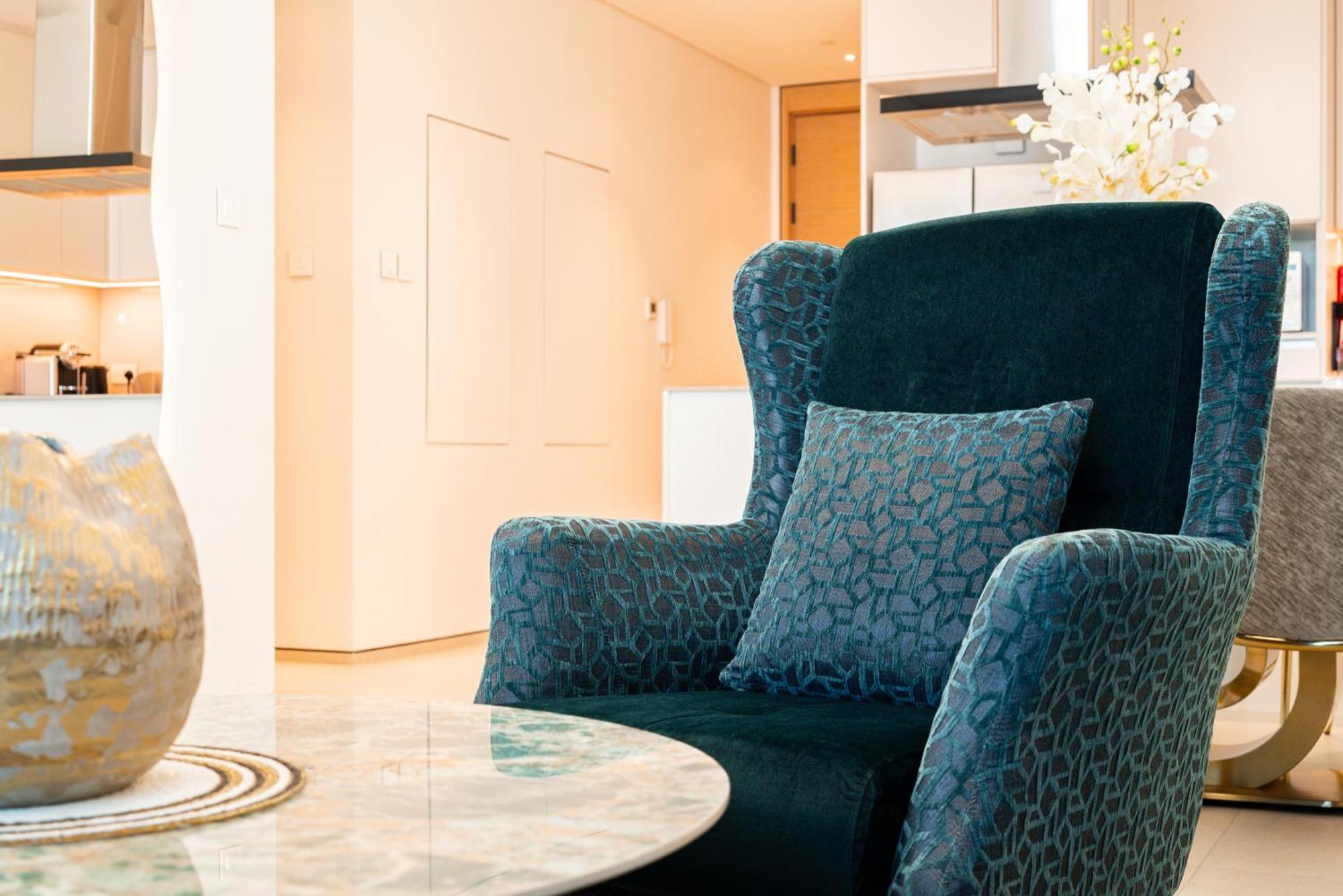 Daire Panoramic Sea & Palm Views 2br Address Jbr