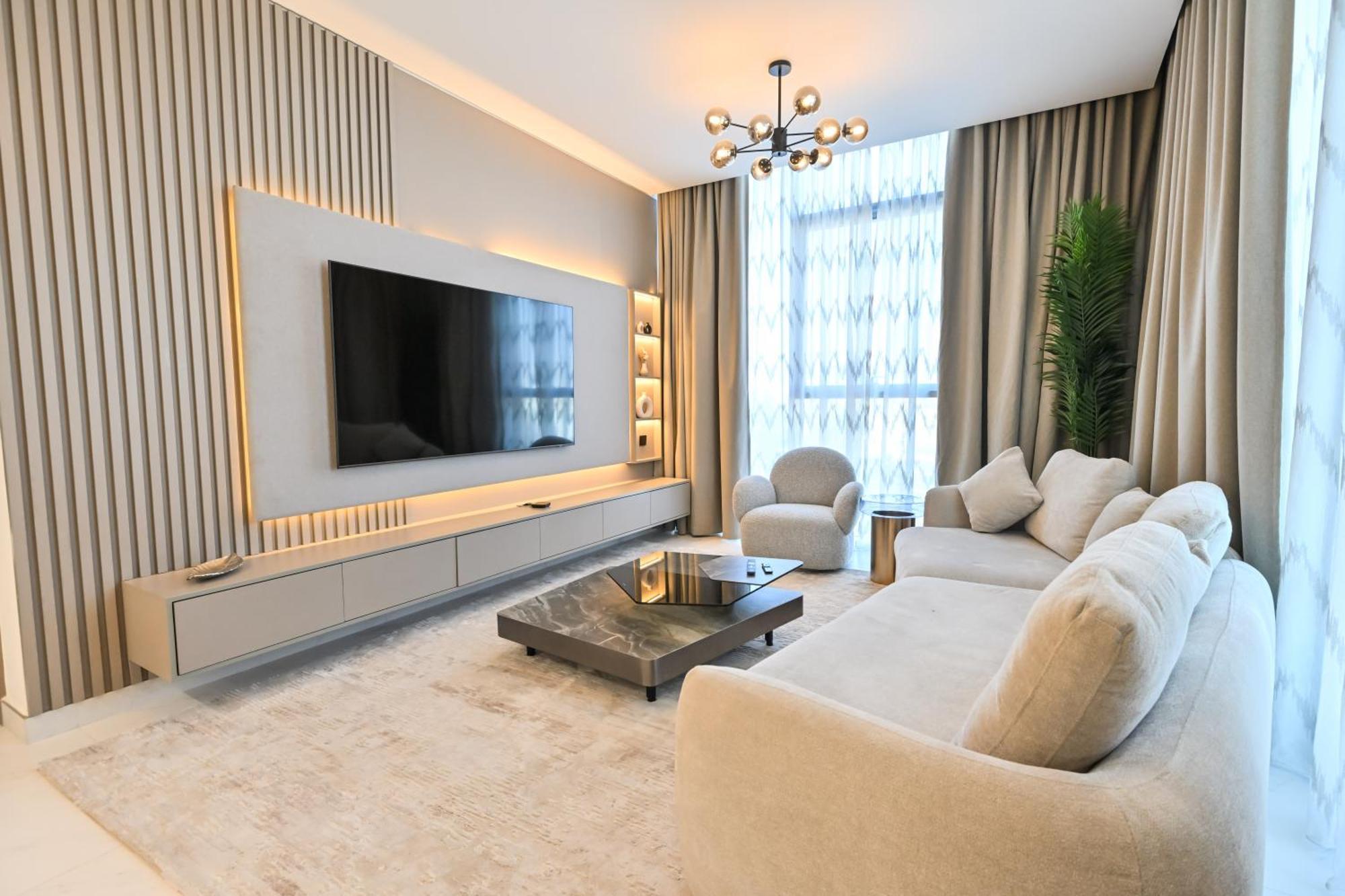 Apartment Chic Retreat 1br In District One Meydan