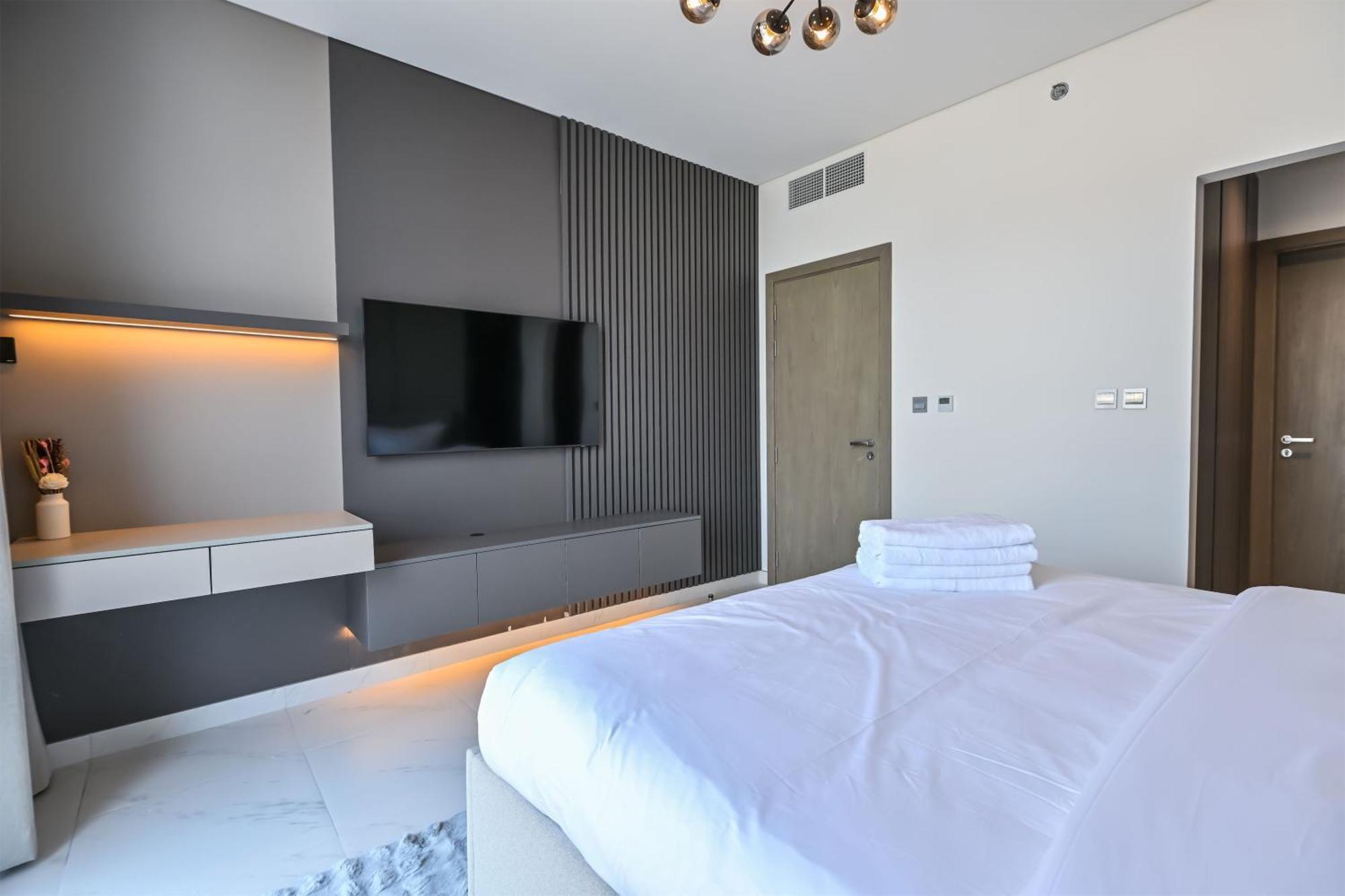 Chic Retreat 1br In District One Meydan *