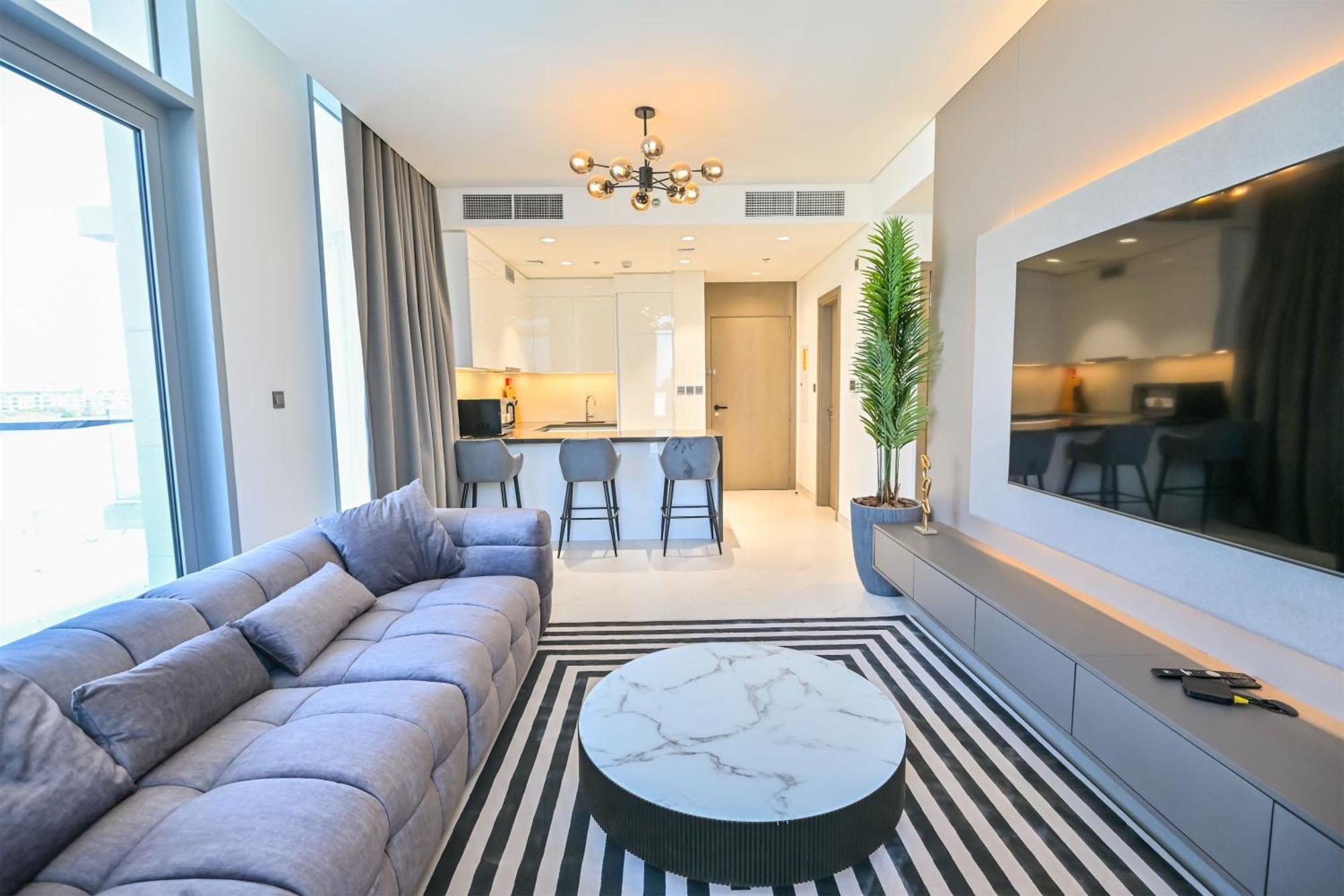 1br Escape By The Lagoon In District One Meydan * Dubai