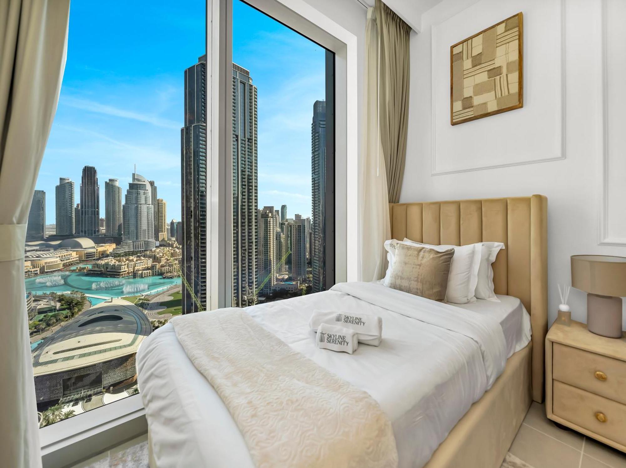 Burj Khalifa Bliss I 4 Bedroom I Burj Khalifa & Fountain Views I Free Gym, Pool, Parking, Wi-fi And Ps5 I By Skyline Serenity Dubai