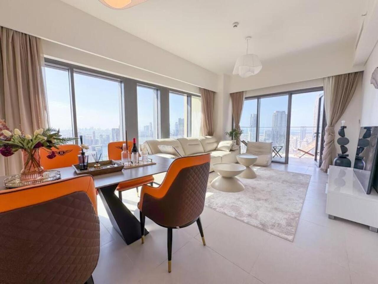 Apartment Brown Stone - Fountain & Burj Khalifa View *