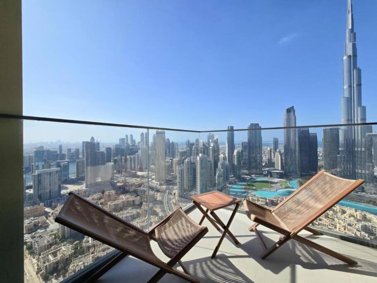 Apartment Brown Stone - Fountain & Burj Khalifa View