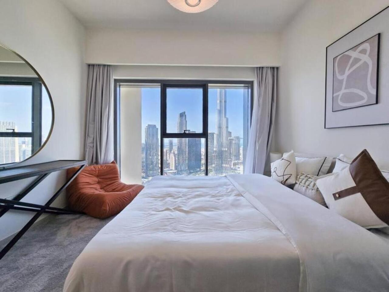 Apartment Brown Stone - Fountain & Burj Khalifa View *