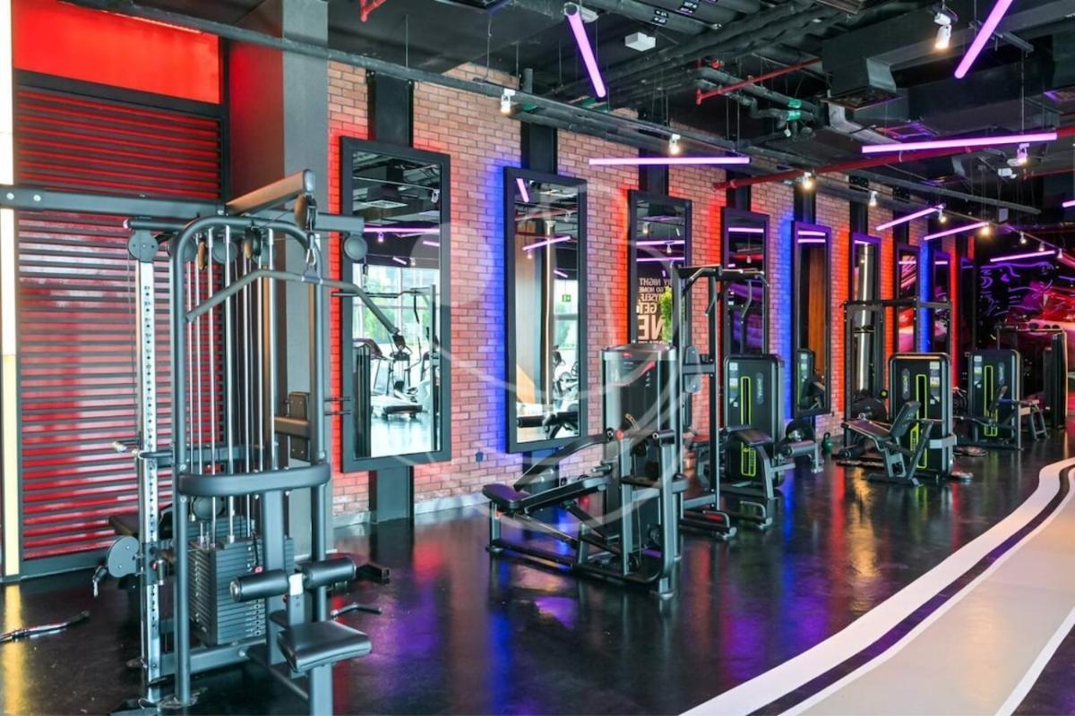 Boulevard - Modern In Jvt W High-end Gym & Pool Apartment *