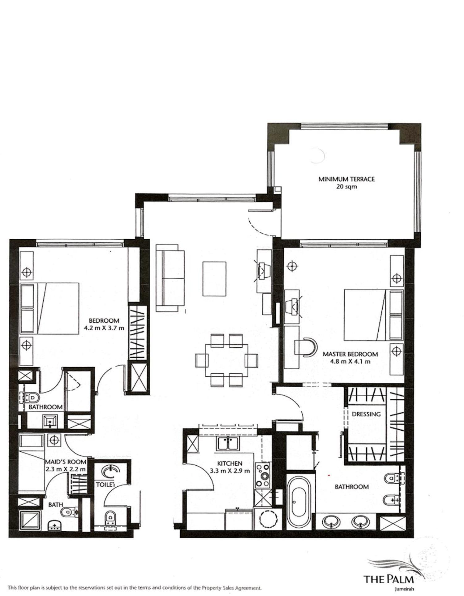 Luxury Sea View Near Five Palm - 2 Bedrooms - Pool - Gym Dubai
