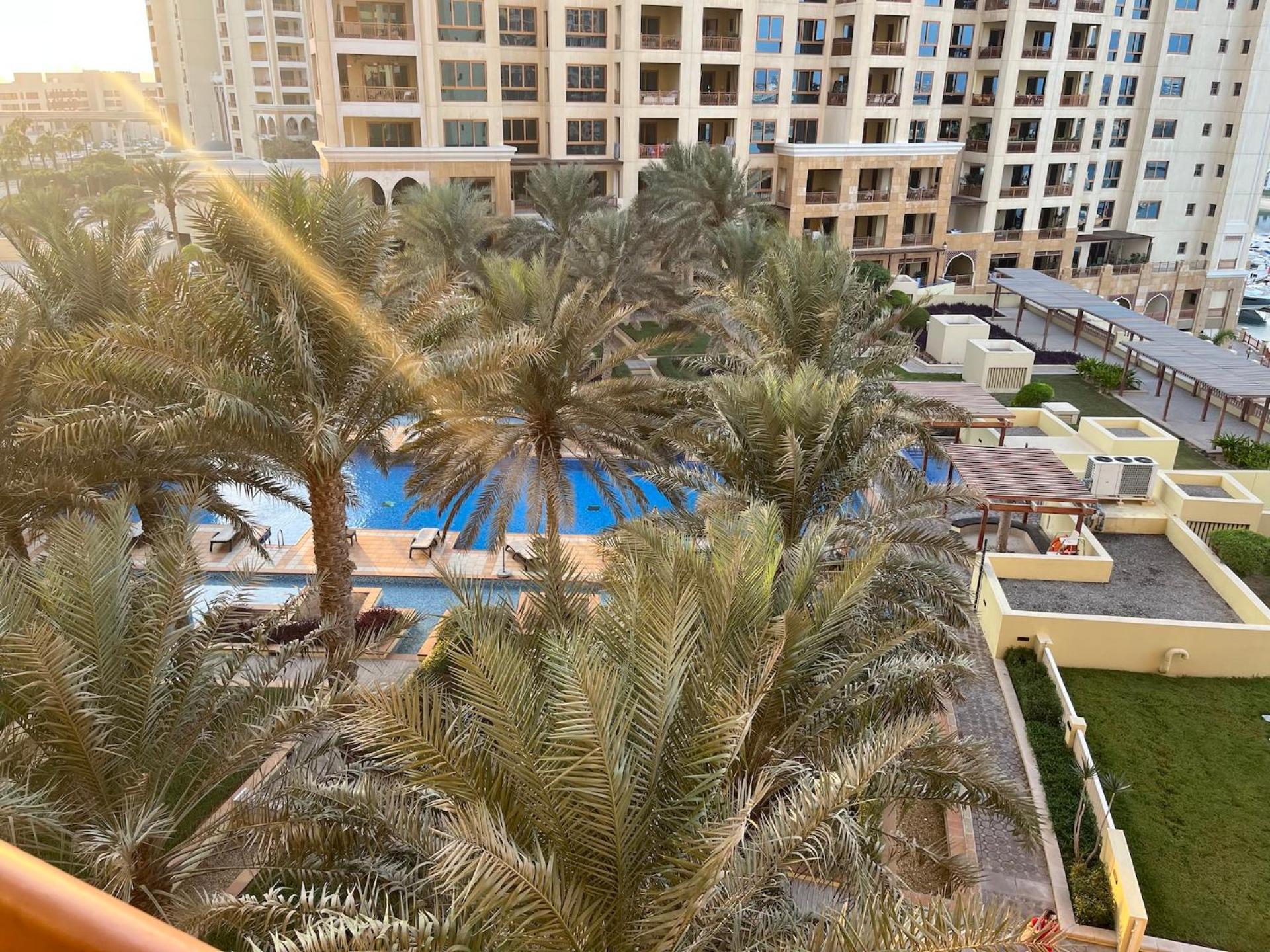 Luxury Sea View Near Five Palm - 2 Bedrooms - Pool - Gym Apartment