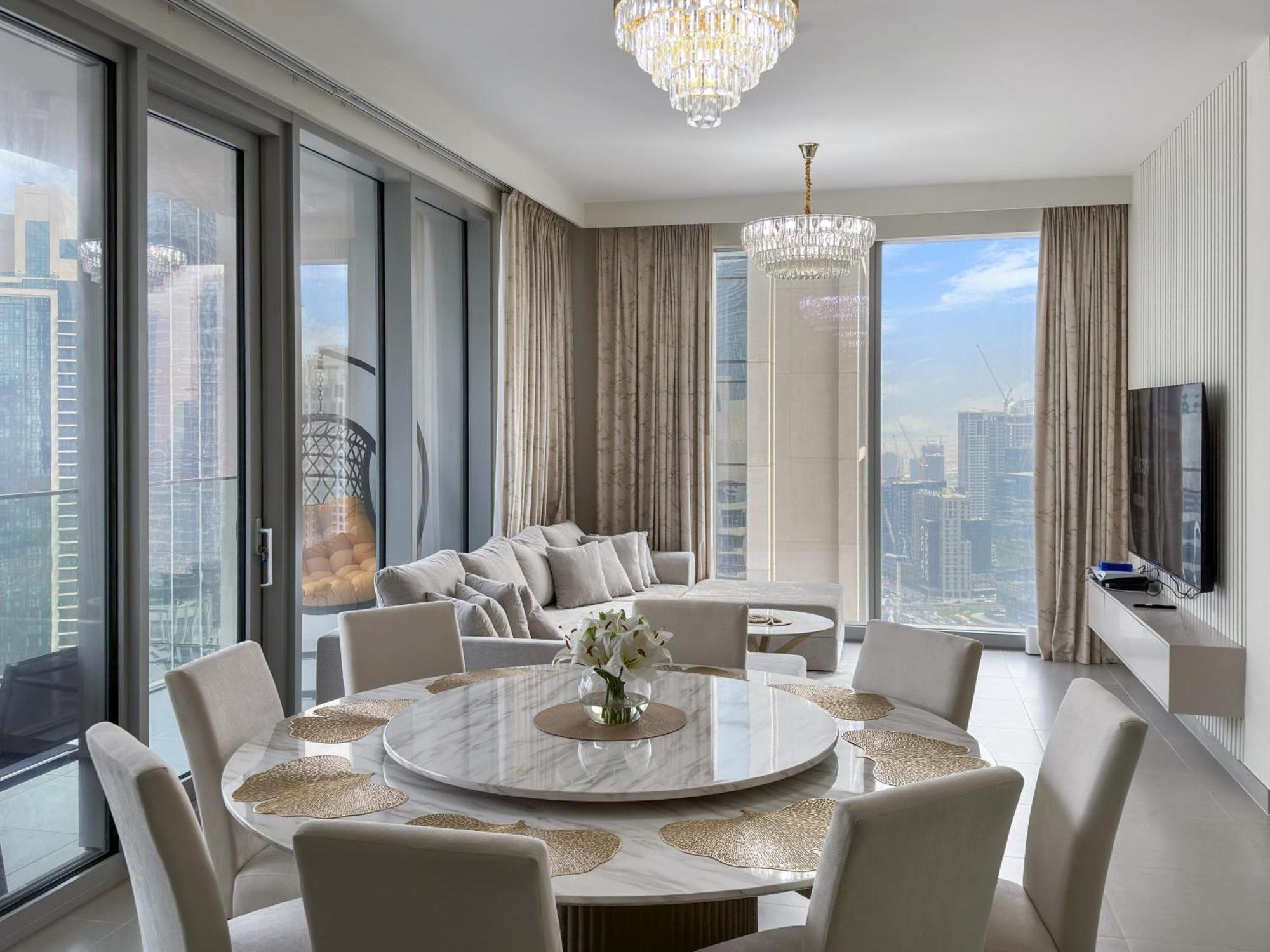 Incredible View - Fountain Show - 4br - Ps5 And Games Apartment Dubai