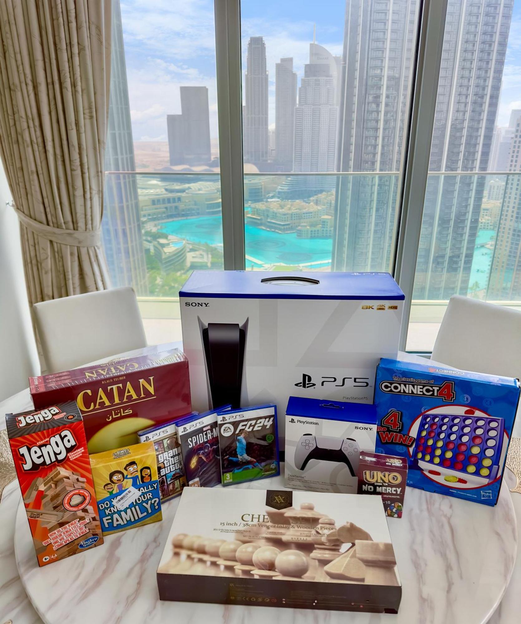 Incredible View - Fountain Show - 4br - Ps5 And Games Apartment Dubai