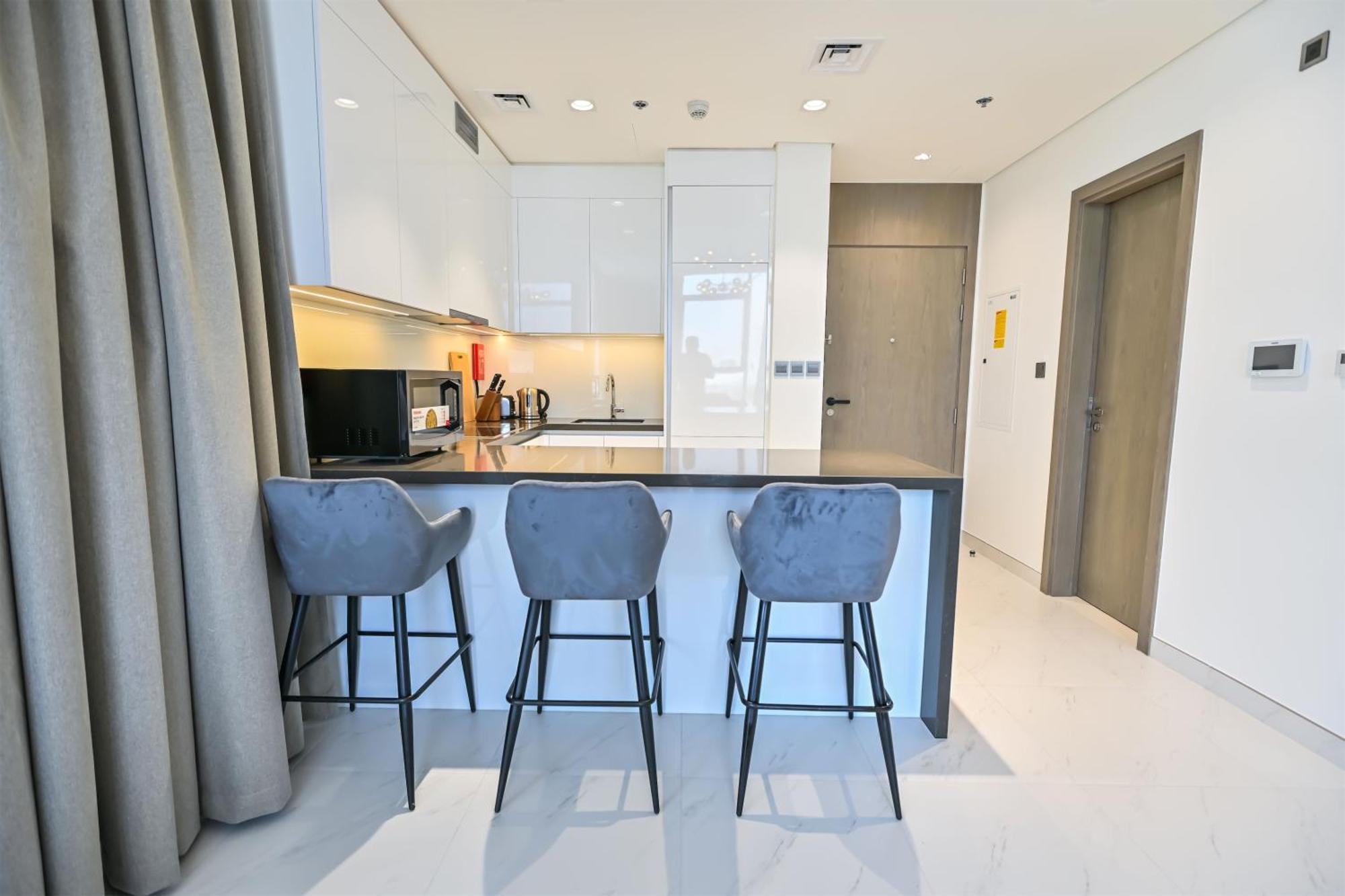Chic Retreat 1br In District One Meydan
