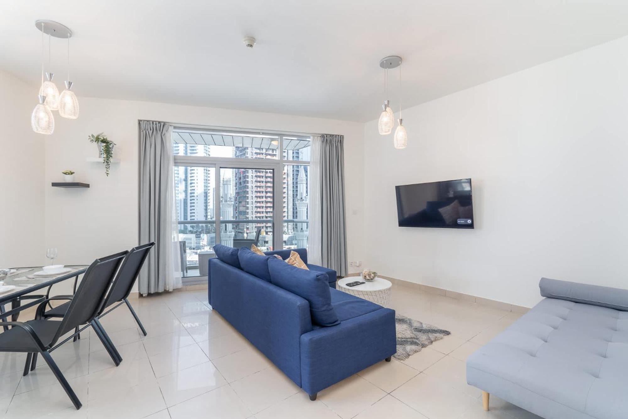 Stylish 1-bedroom For 4 In Marina