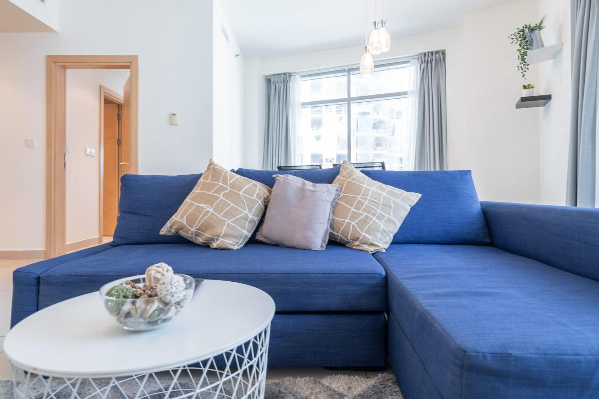 Stylish 1-bedroom For 4 In Marina Apartment Dubai