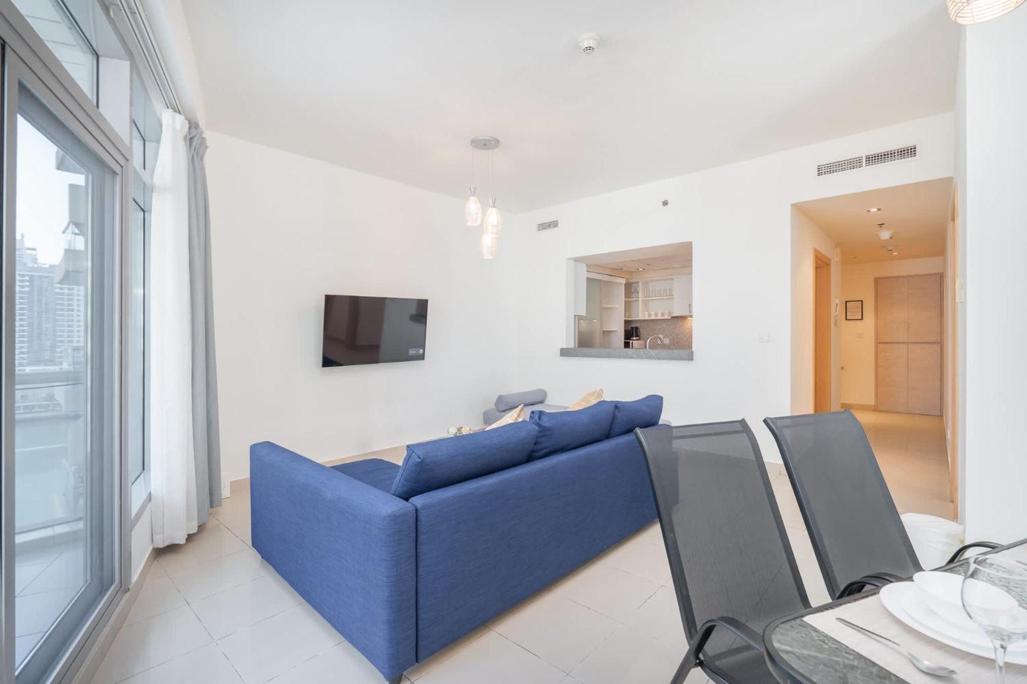 Stylish 1-bedroom For 4 In Marina Apartment