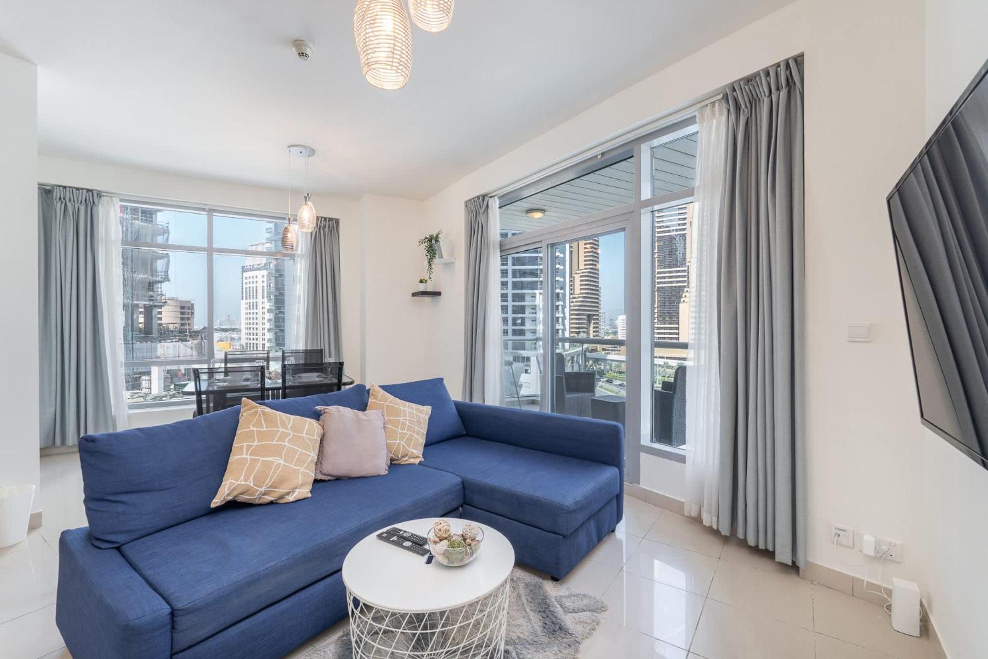 Stylish 1-bedroom For 4 In Marina Apartment Dubai