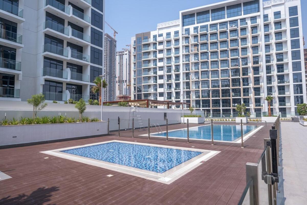 Apartment Serene At Azizi Riviera Near To Burj Khalifa *
