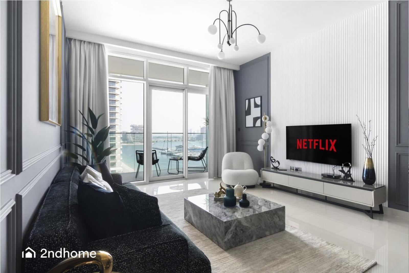 Sophisticated 1 Bedroom With Breathtaking Sea View Apartment