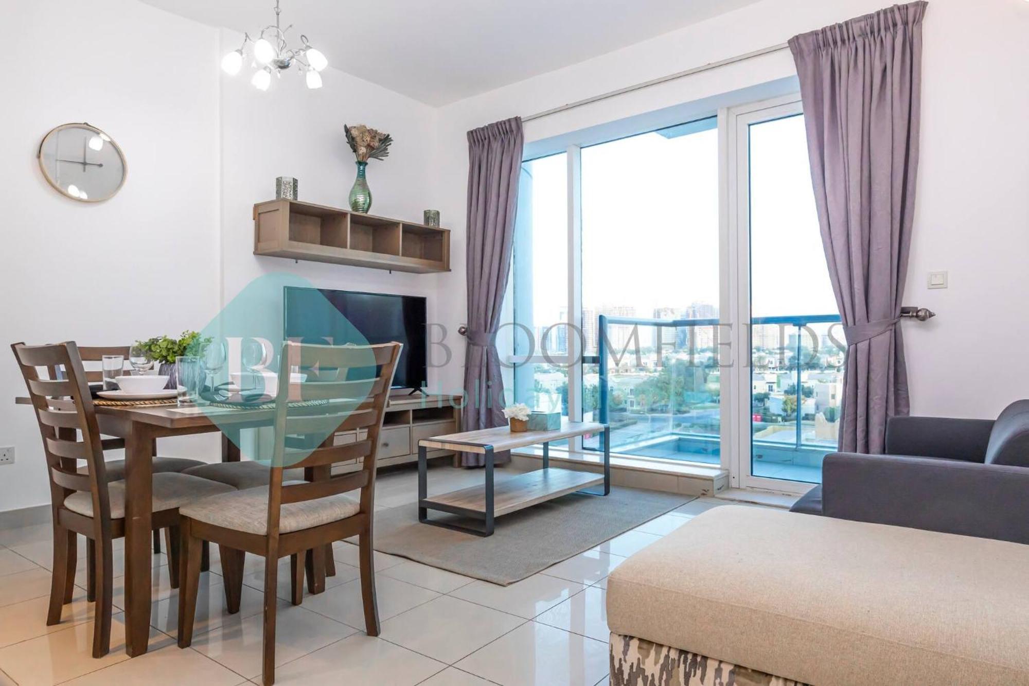 Daire Bloomfields 1bedroom Cozy 1br Golf Tower Dubai