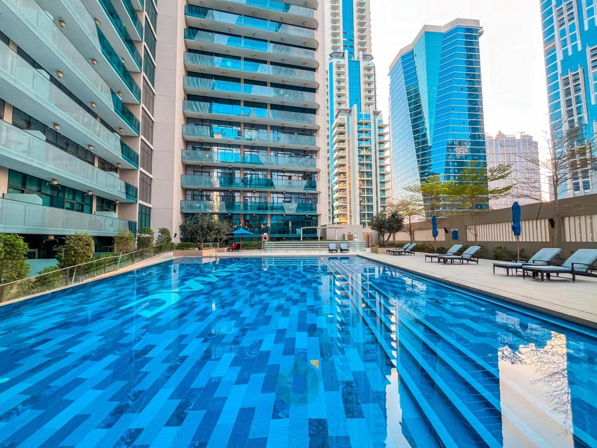 Like - 2618 Elegant 1-bedroom In Merano Tower, Business Bay, Apartment