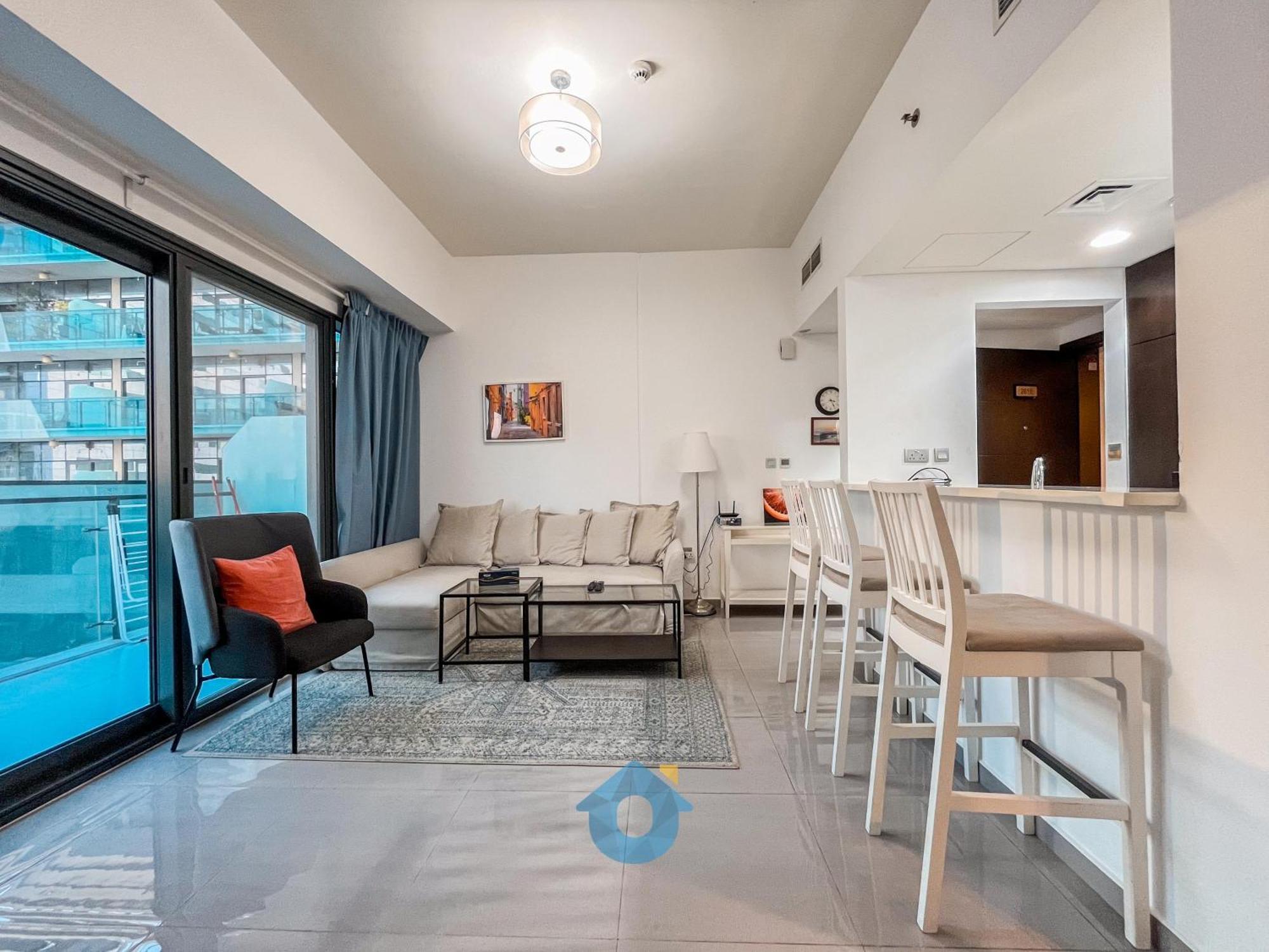 Like - 2618 Elegant 1-bedroom In Merano Tower, Business Bay, * Dubai