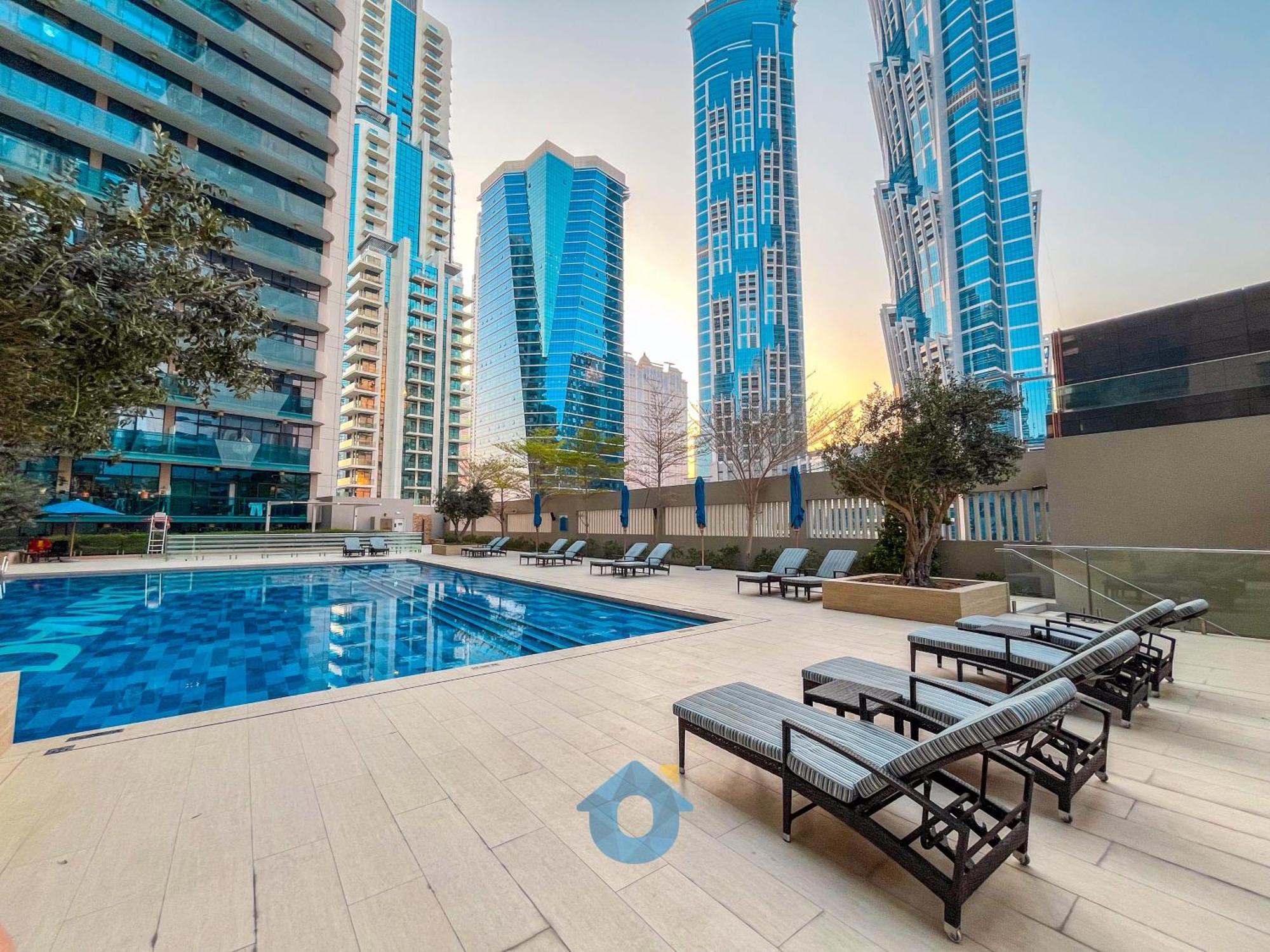 Like - 2618 Elegant 1-bedroom In Merano Tower, Business Bay,