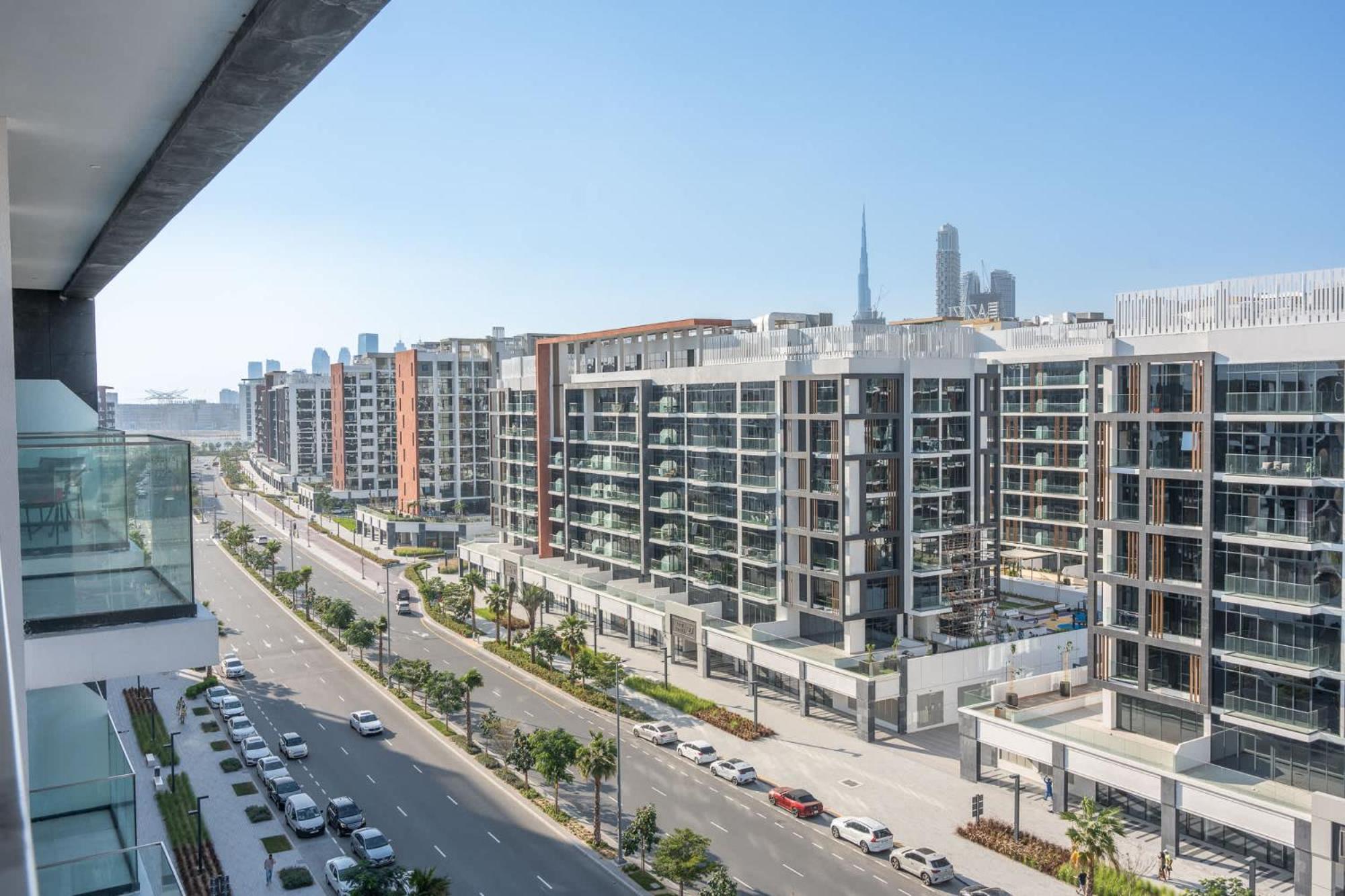 Apartamento Bright And Elegant 3-bedroom Escape Perfect For Families In Meydan Dubai