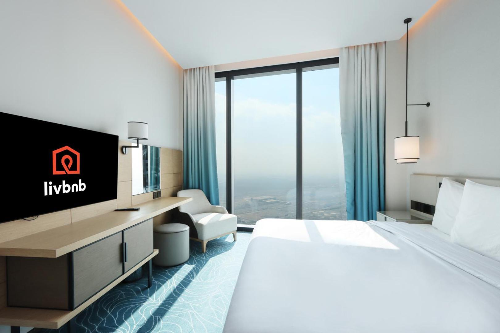 Livbnb -1b Coastal Living With Amazing Sea And Marina Views Dubai