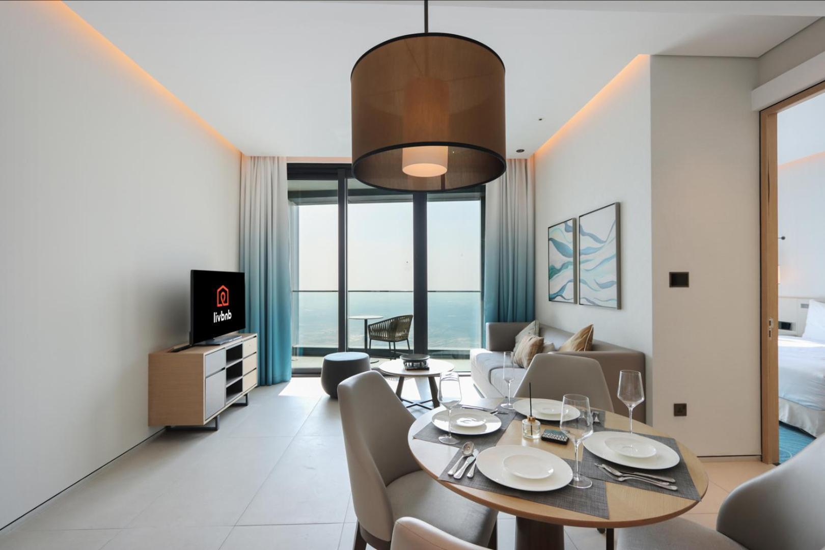 Livbnb -1b Coastal Living With Amazing Sea And Marina Views Dubai