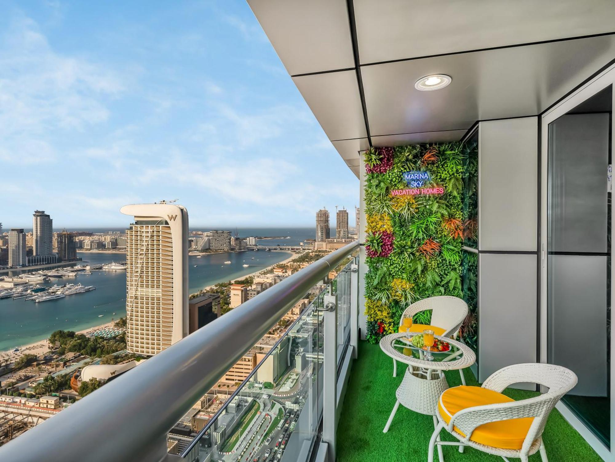 Lux New 2 Bhk - Full Sea View - Marina - 5 Min To - 100 Metres To Tram Apartamento *