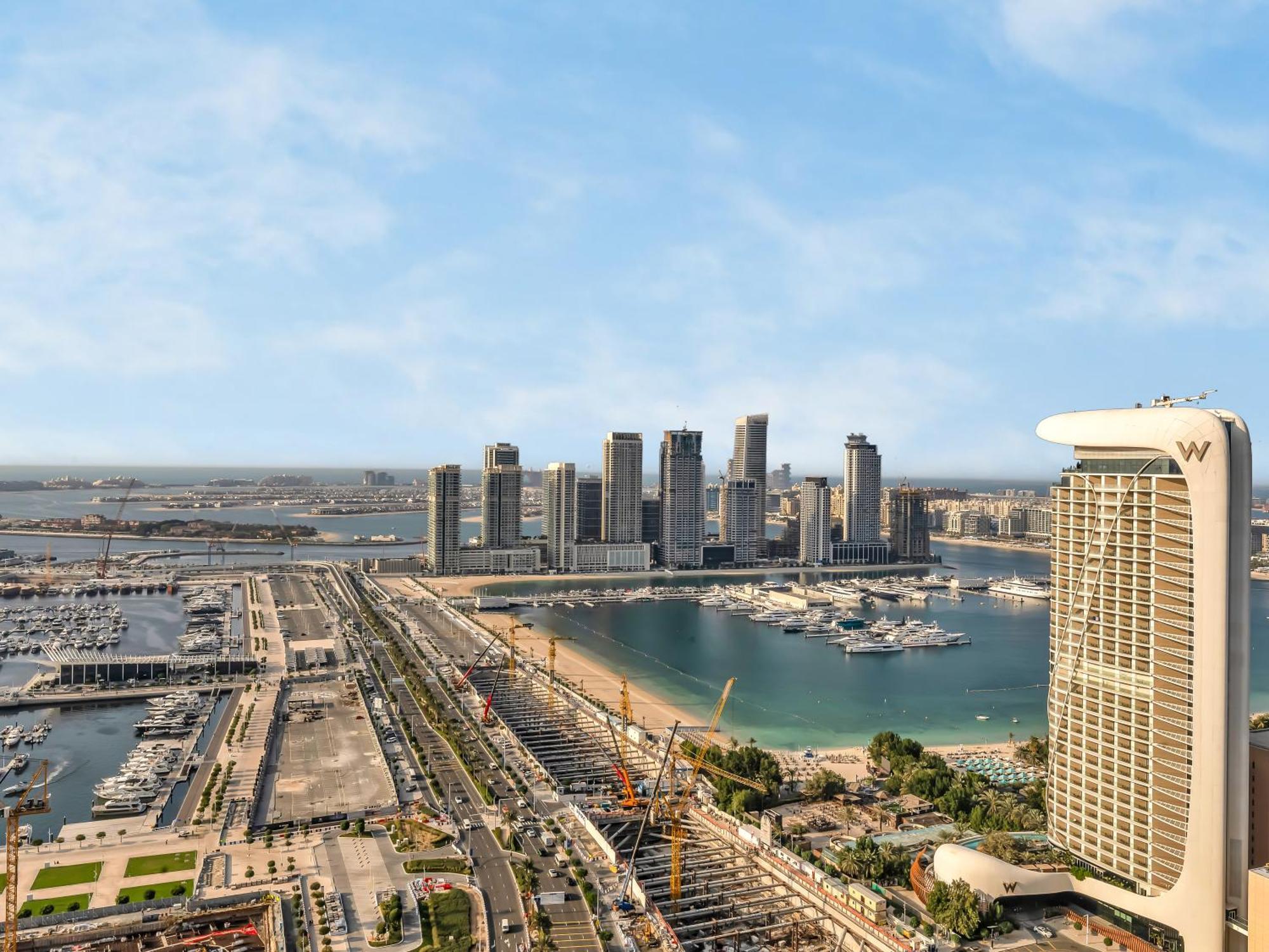 Lux New 2 Bhk - Full Sea View - Marina - 5 Min To - 100 Metres To Tram Apartamento Dubai
