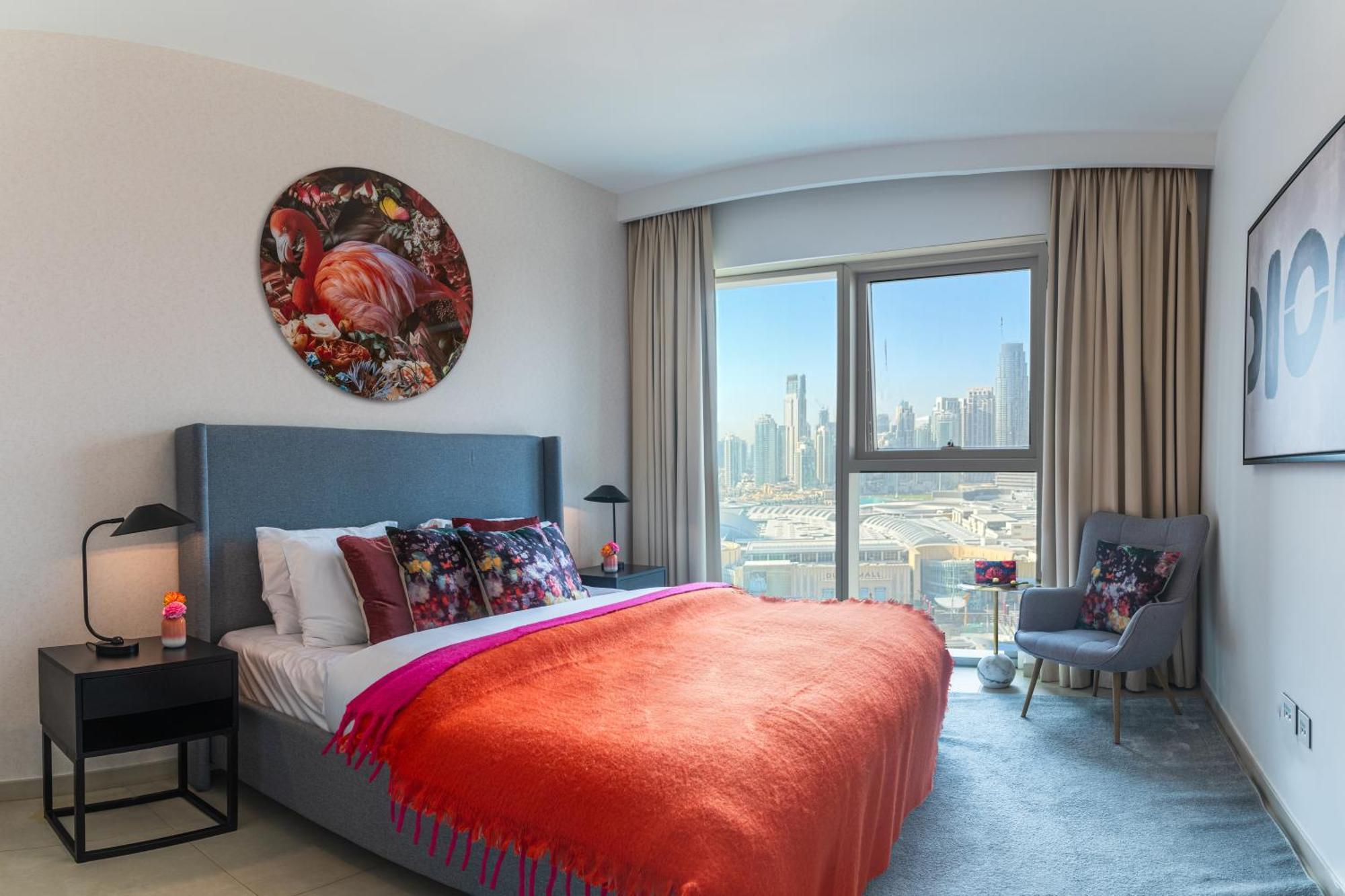 Daire Burj Khalifa Lifestyle Boost! Fabulous 4bed Open View Corner Mall Access Dubai