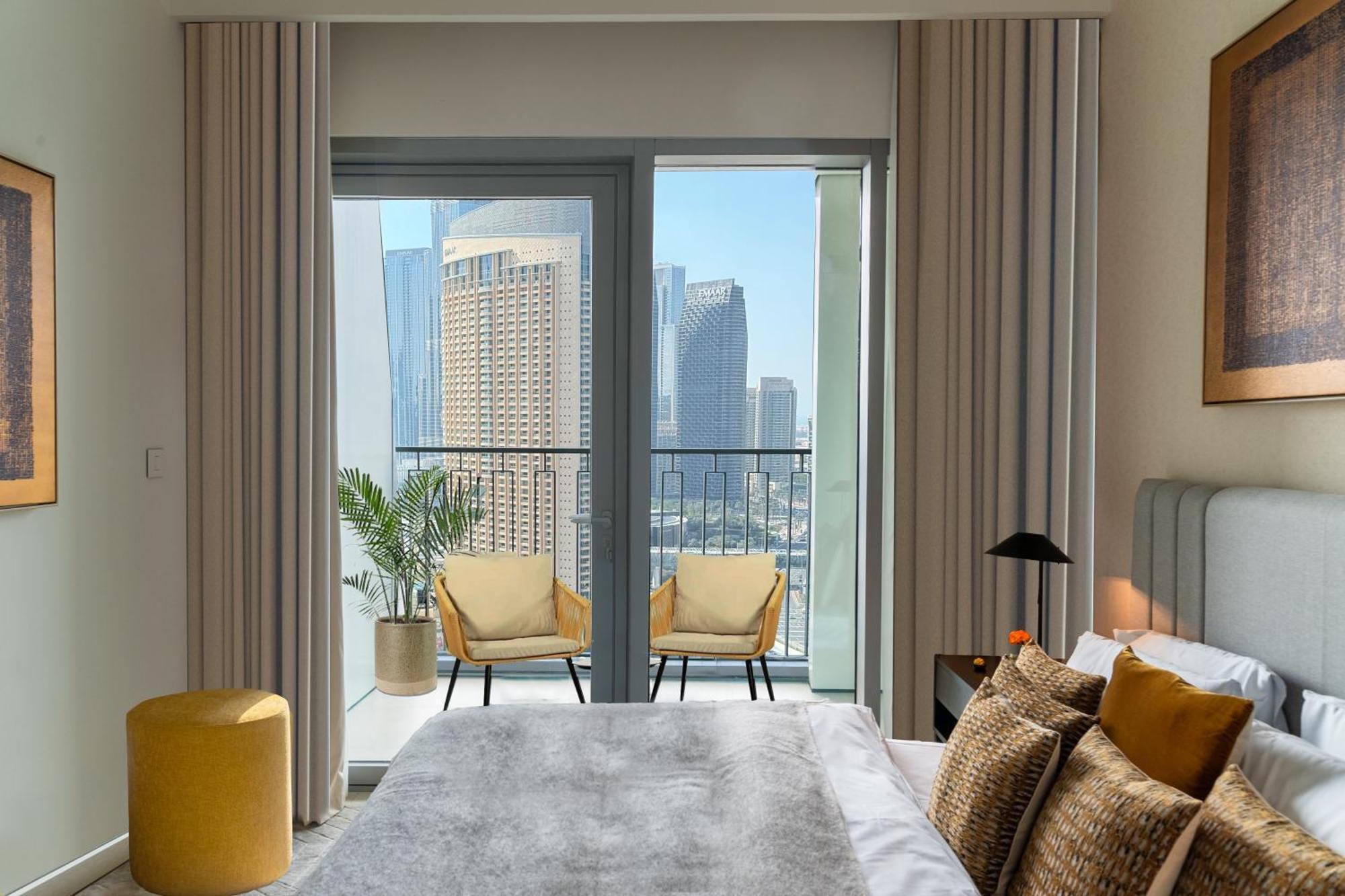 Burj Khalifa Lifestyle Boost! Fabulous 4bed Open View Corner Mall Access Daire *