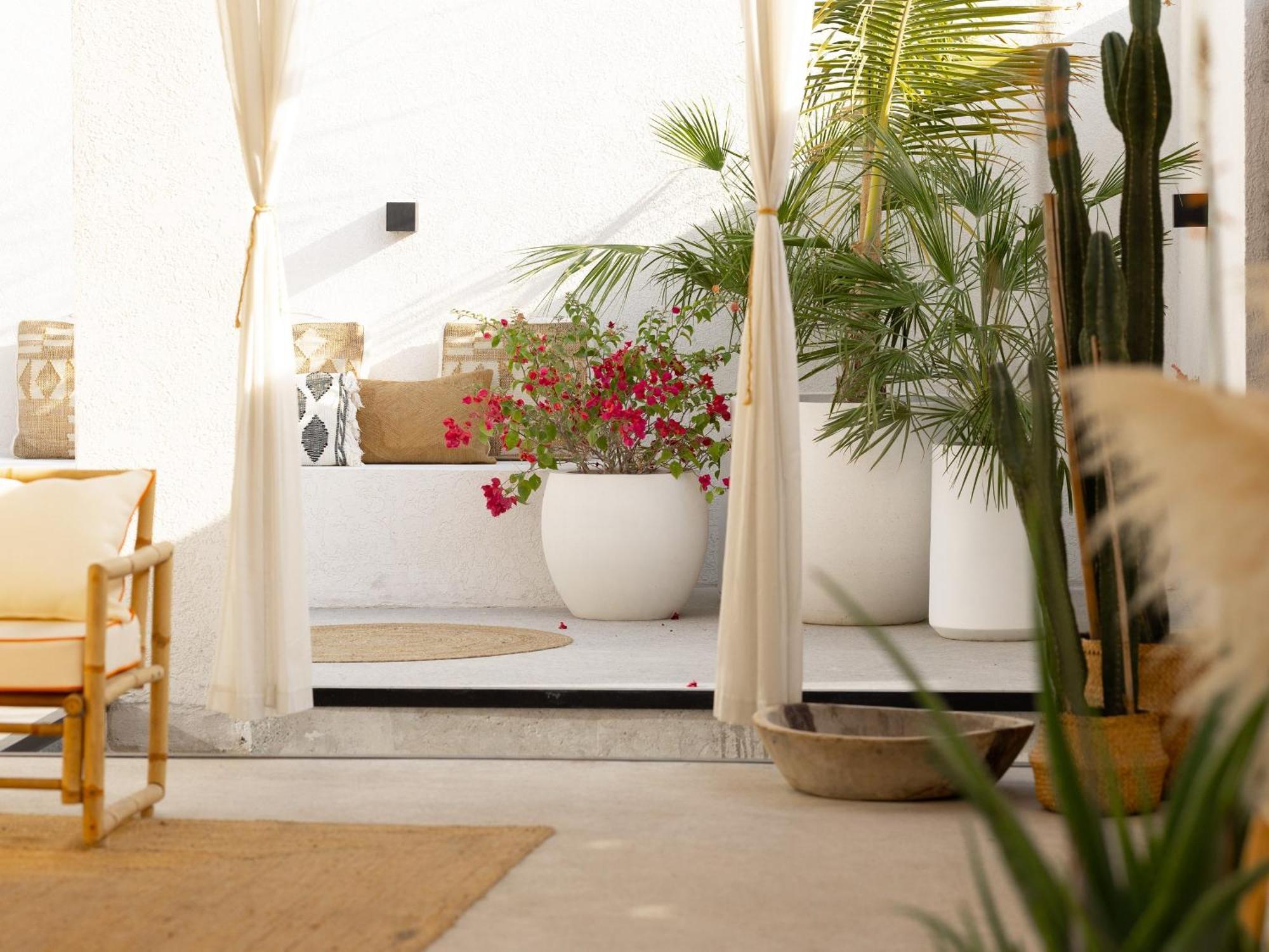 Luxury Boho Chic Beachside Escape, Shared Pool & Burj Khalifa View! Dubai