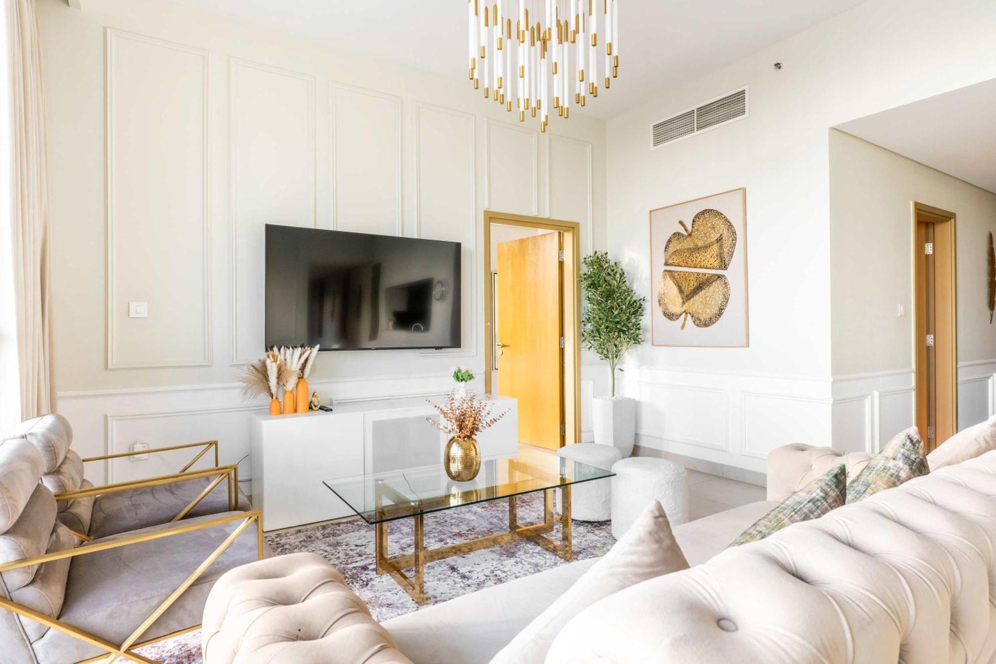 Elegant 4br With Burj Khalifa And Fountain Views Connected To Mall