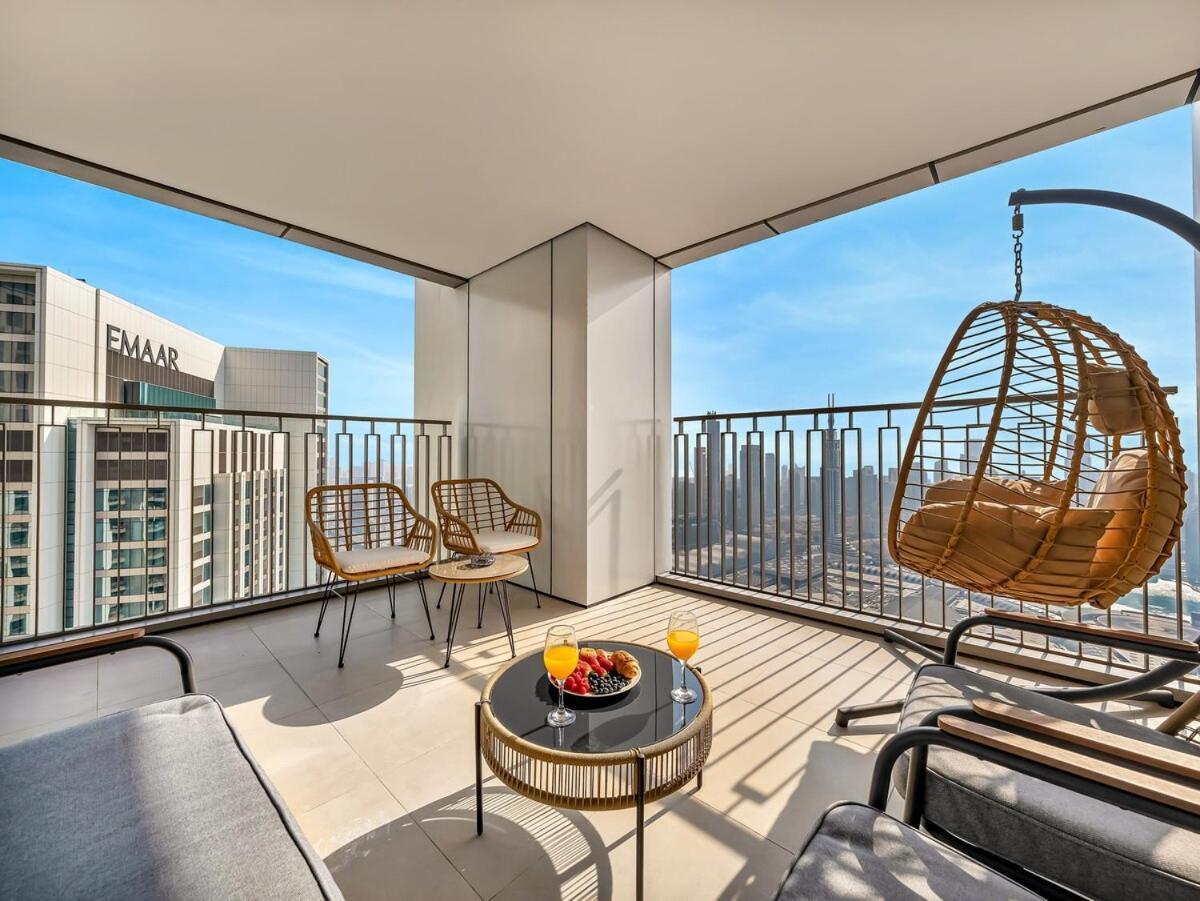 Apartamento New Luxurious 4br With Burj Khalifa & Fountain View Near Difc