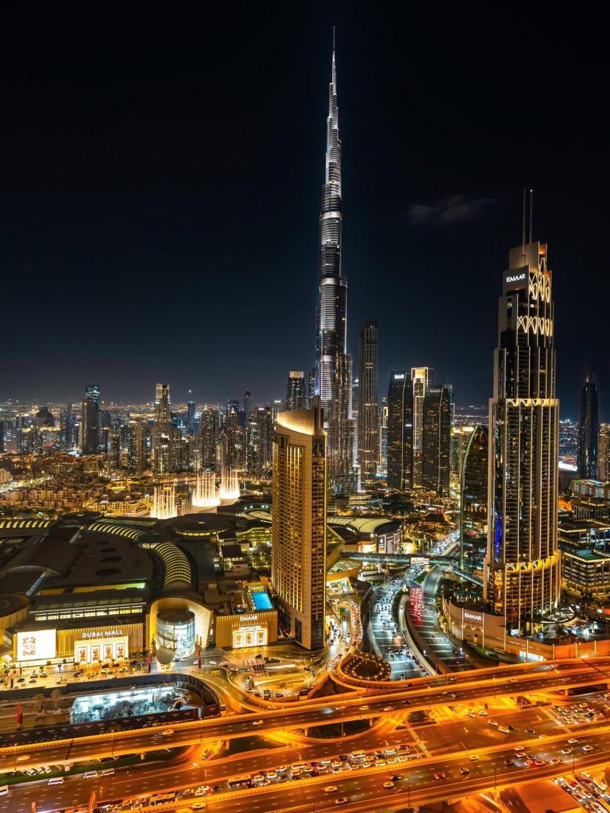 Apartamento New Luxurious 4br With Burj Khalifa & Fountain View Near Difc