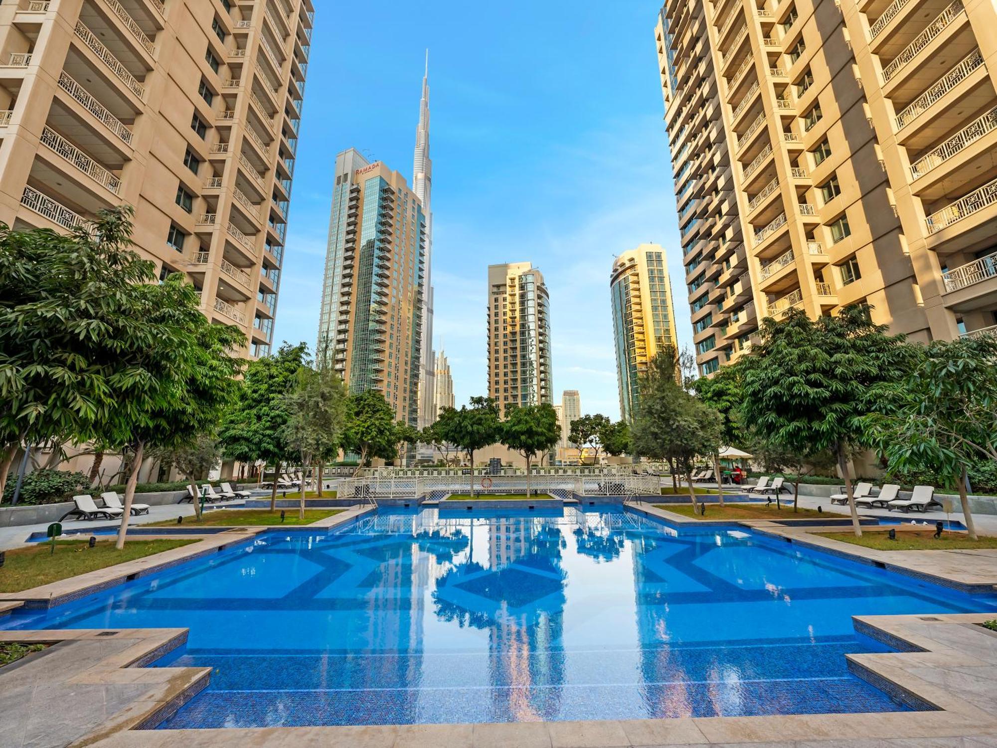 Apartment Royal Vista At 29 Boulevard - & Burj Khalifa Views - Brand New Luxury 2br