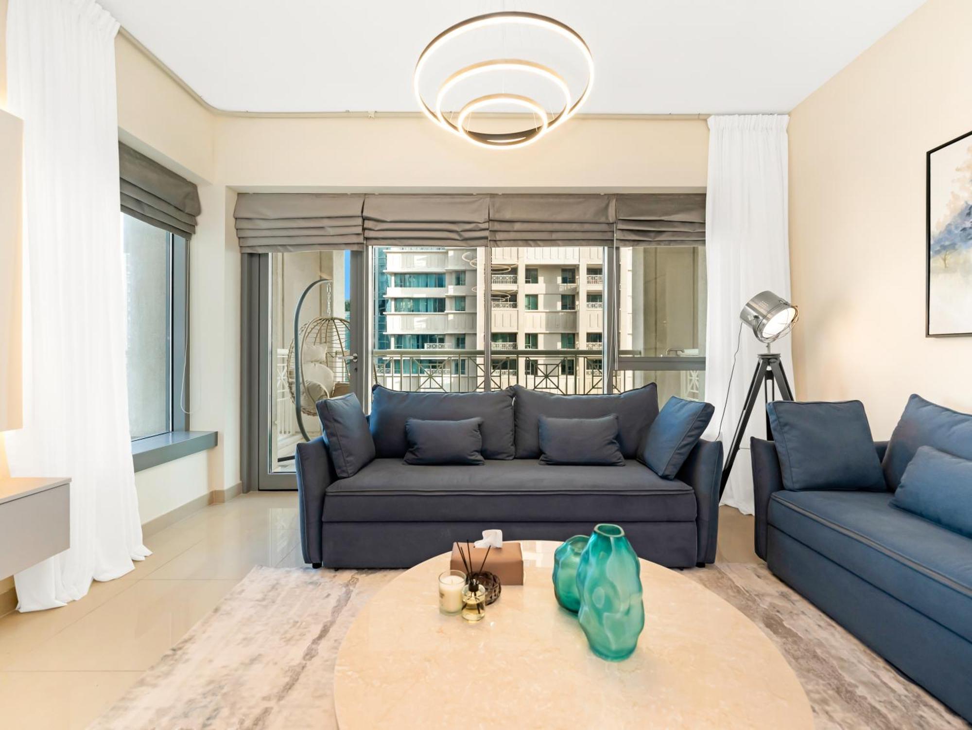 Apartment Royal Vista At 29 Boulevard - & Burj Khalifa Views - Brand New Luxury 2br *